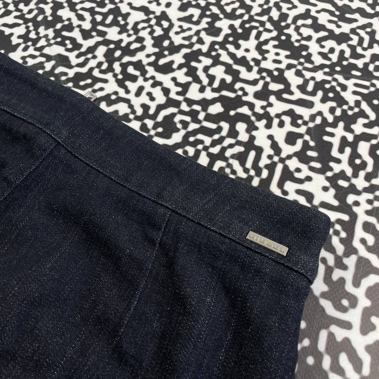 Diesel Vintage Y2K Diesel Japanese Jeans Midi Skirt Casual Style Size 29" - 11 Thumbnail