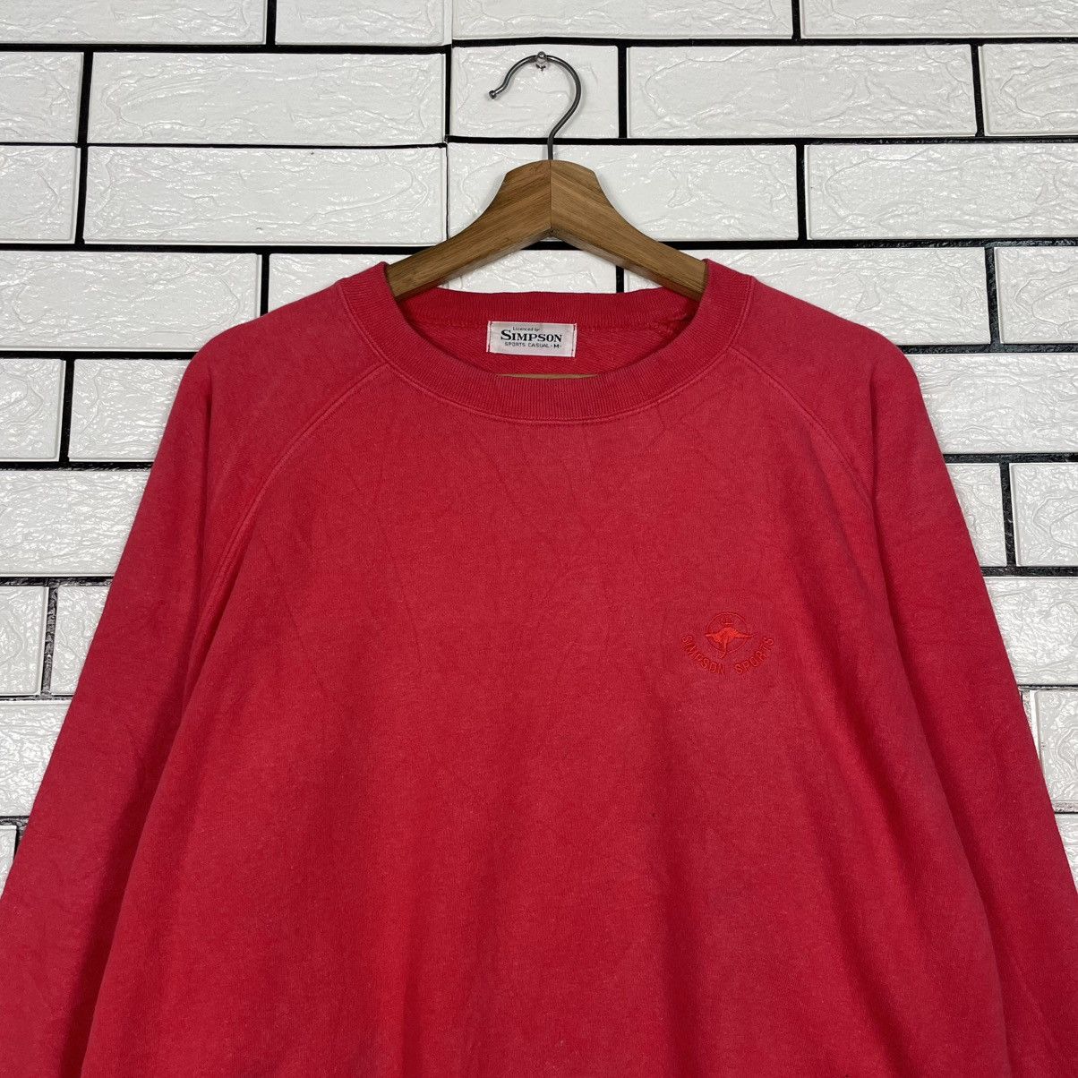 Japanese Brand Simpson Plain Crewneck Sweatshirt Size US M / EU 48-50 / 2 - 2 Thumbnail