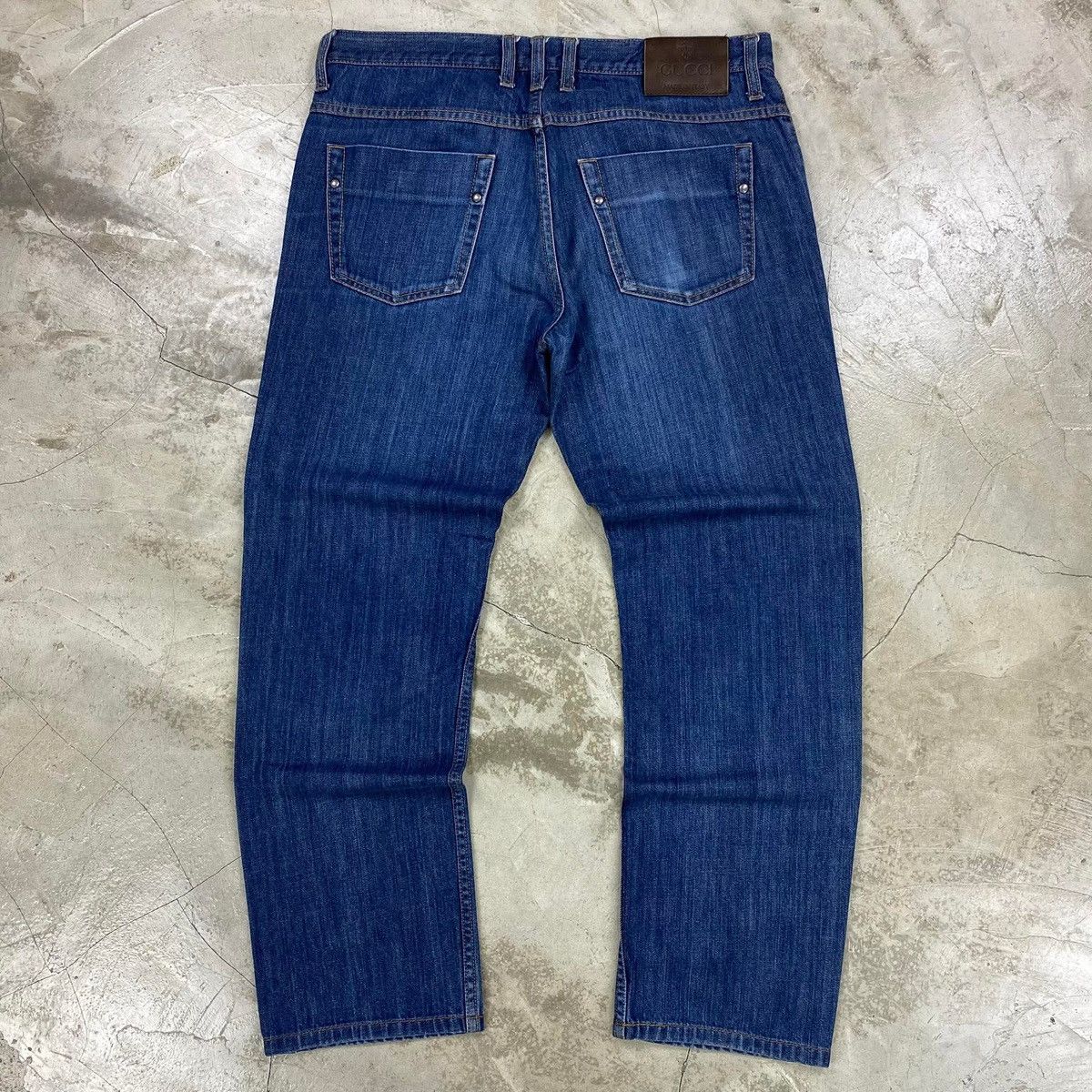 Gucci Regular Fit Denim Jeans Size US 33 - 1 Thumbnail