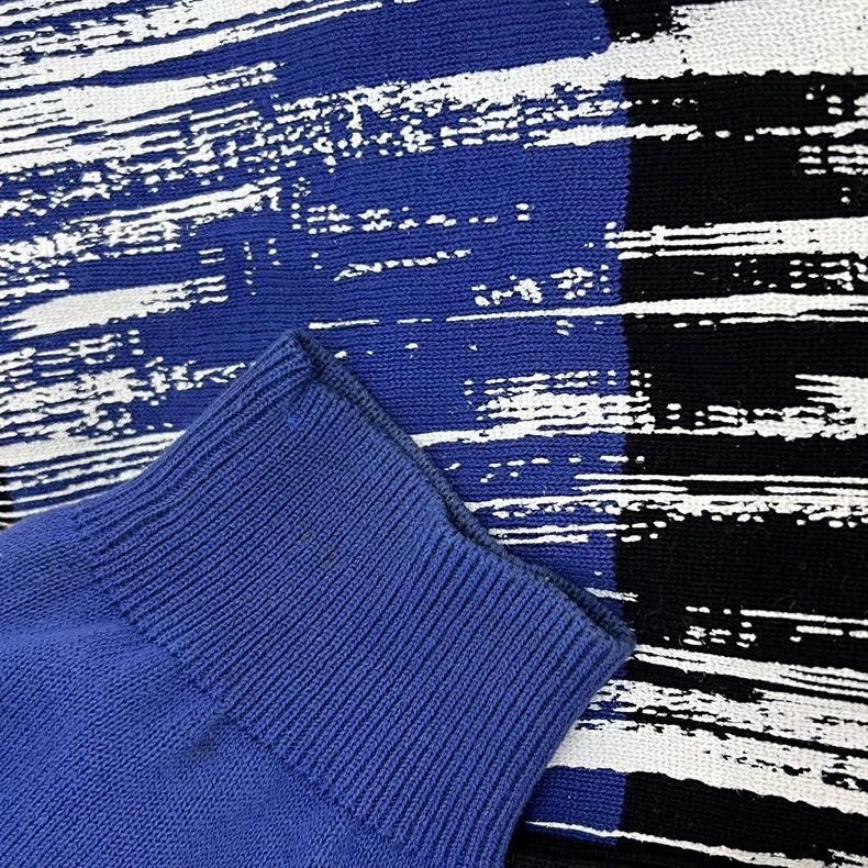 Kenzo KENZO Color-matched cotton knit sweater Size M / US 6-8 / IT 42-44 - 5 Thumbnail