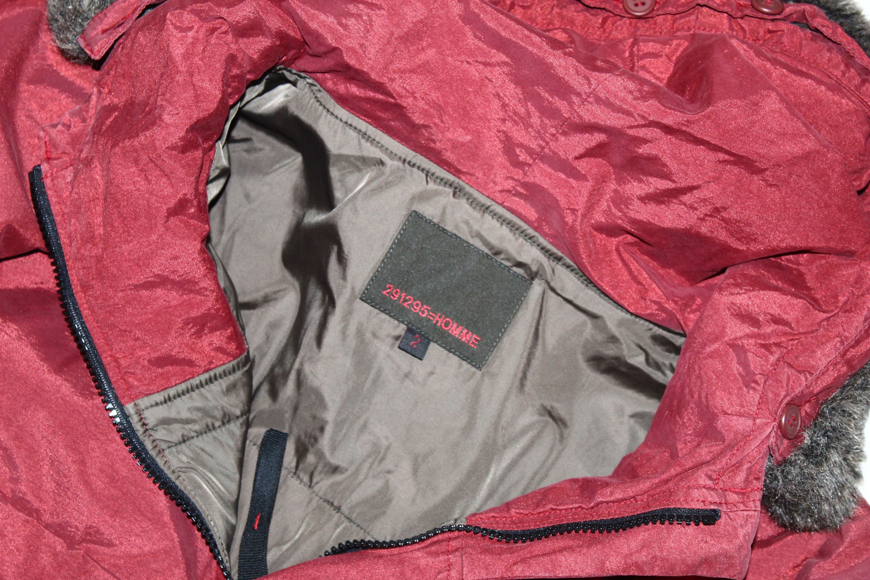 Japanese Brand 💥291295=Homme Insulated Nylon Anorak Pullover Jacket Size US S / EU 44-46 / 1 - 6 Thumbnail