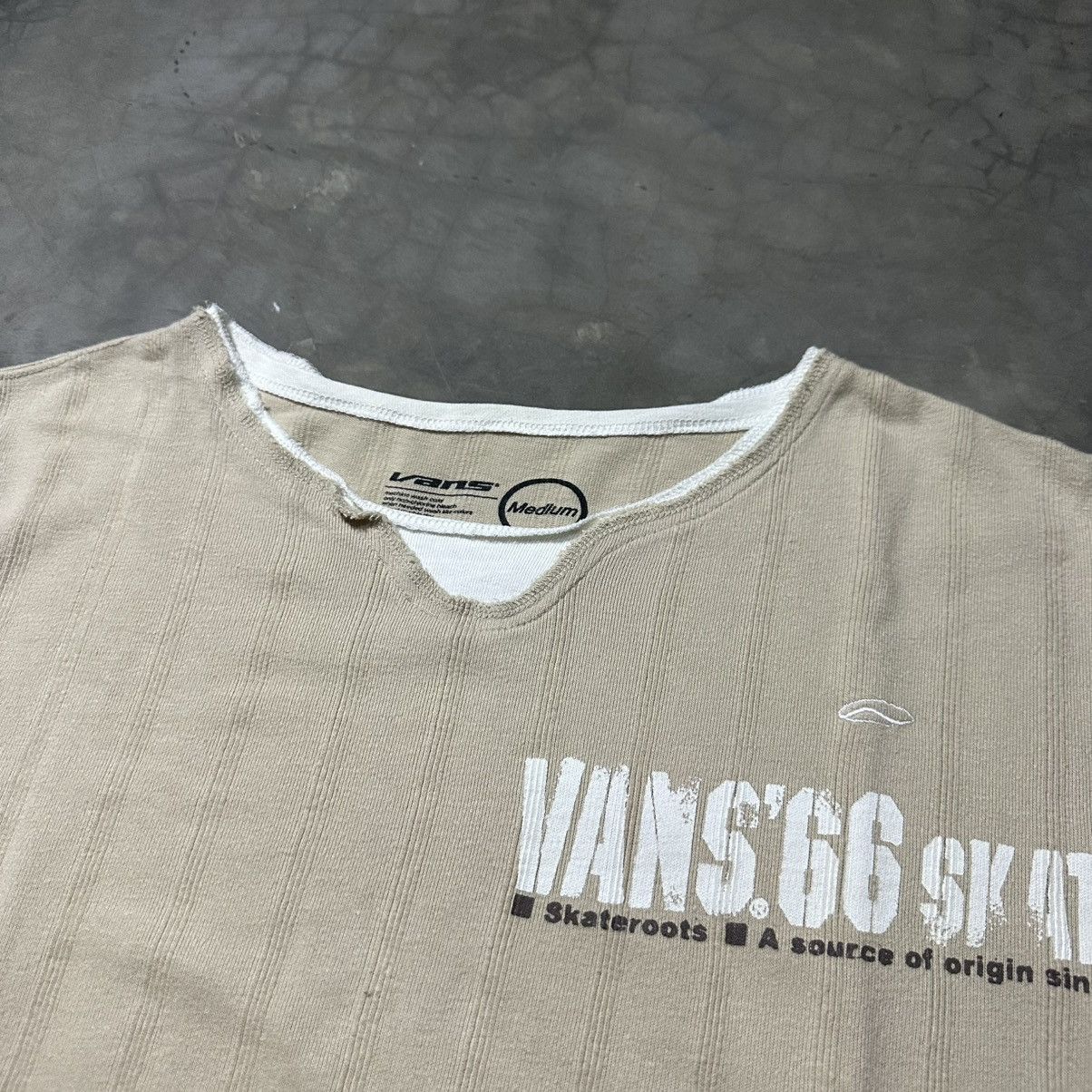 Vans VINTAGE VANS T-SHIRT DOUBLE LAYER SKATEROOTS 66 Size US M / EU 48-50 / 2 - 4 Thumbnail