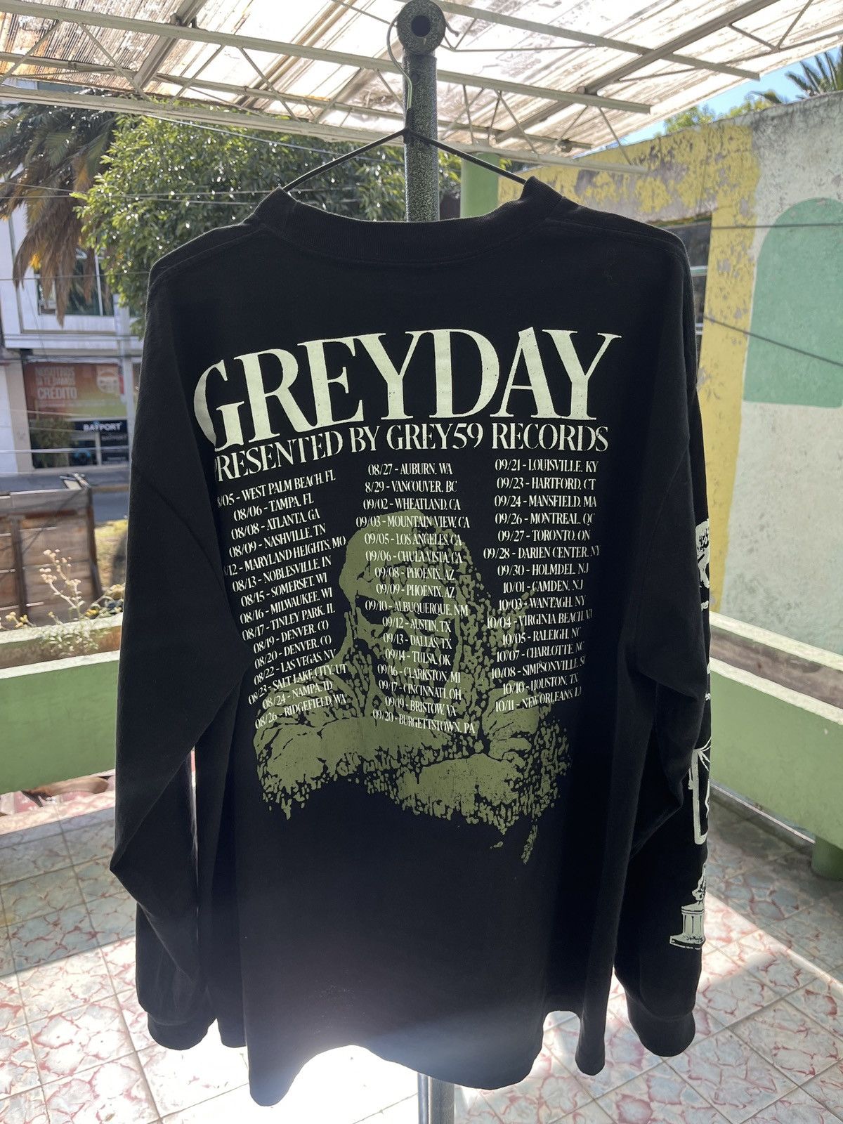 G59 Records Suicideboys Greyday 2025 long sleeve tour shirt, size large Size US L / EU 52-54 / 3 - 5 Thumbnail