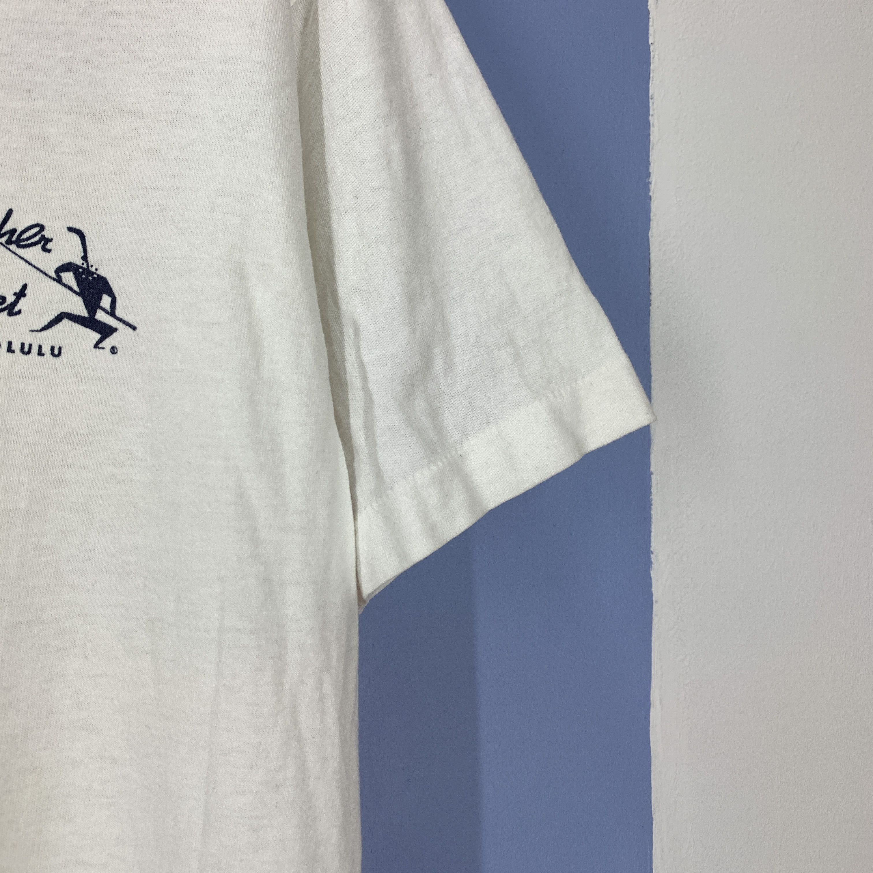 Fruit Of The Loom 90s Vintage HONOLULU STREET CLOWN T Shirt #1795/07 Size US L / EU 52-54 / 3 - 9 Thumbnail