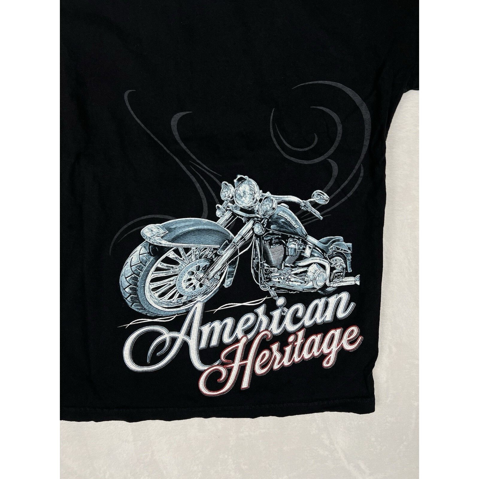 Other American Heritage Biker Motorcycle T-Shirt Size XL “The Nigh Size US XL / EU 56 / 4 - 4 Thumbnail