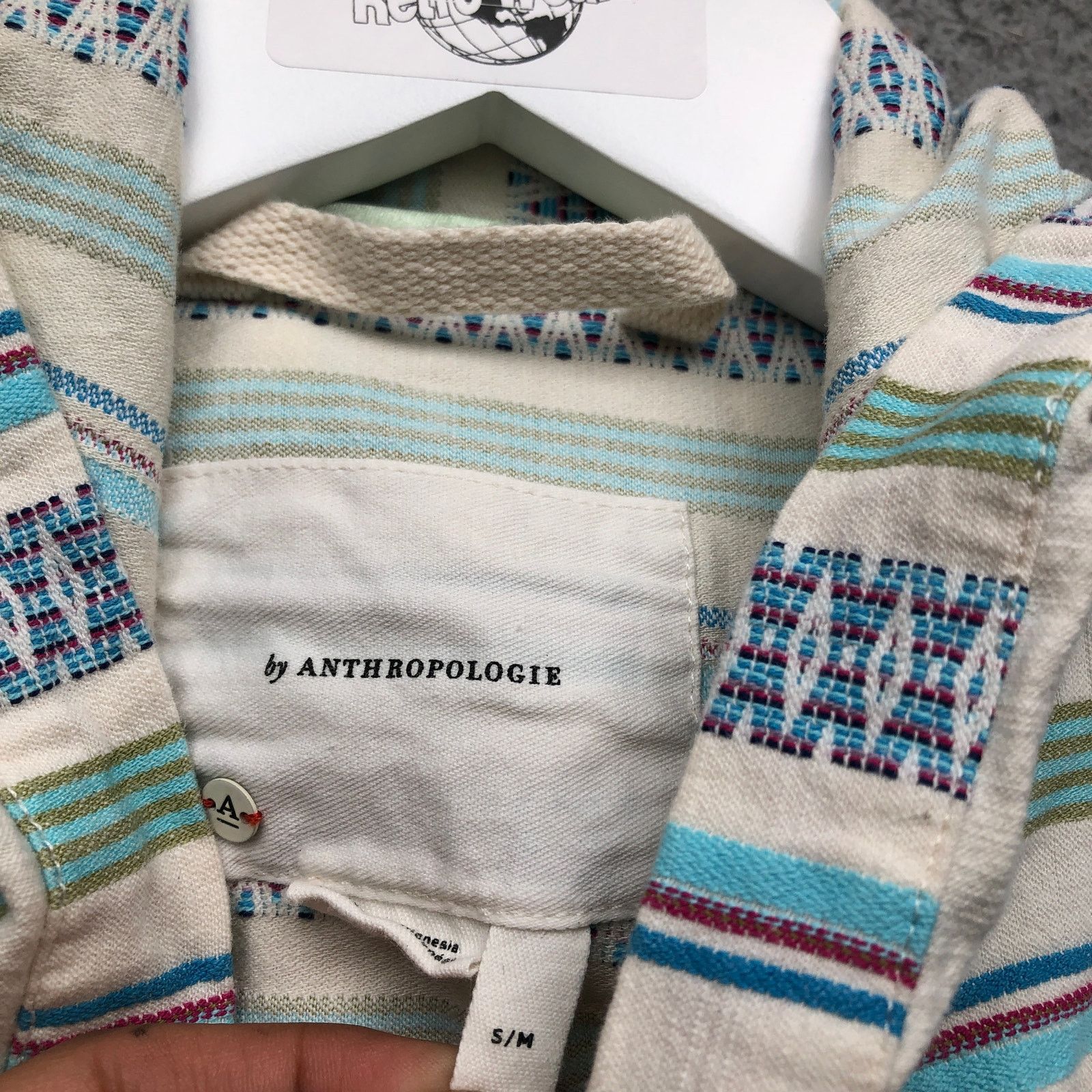 Anthropologie Anthropologie Multi Striped Sweatshirt Jacket Women Medium Size S / US 4 / IT 40 - 6 Thumbnail