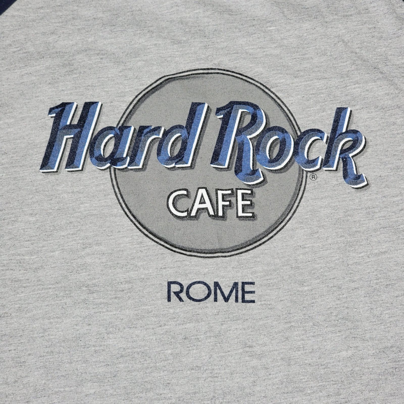 Hard Rock Cafe Hard Rock Cafe Baseball Style Tee "Rome" - Size Medium Size US M / EU 48-50 / 2 - 2 Thumbnail