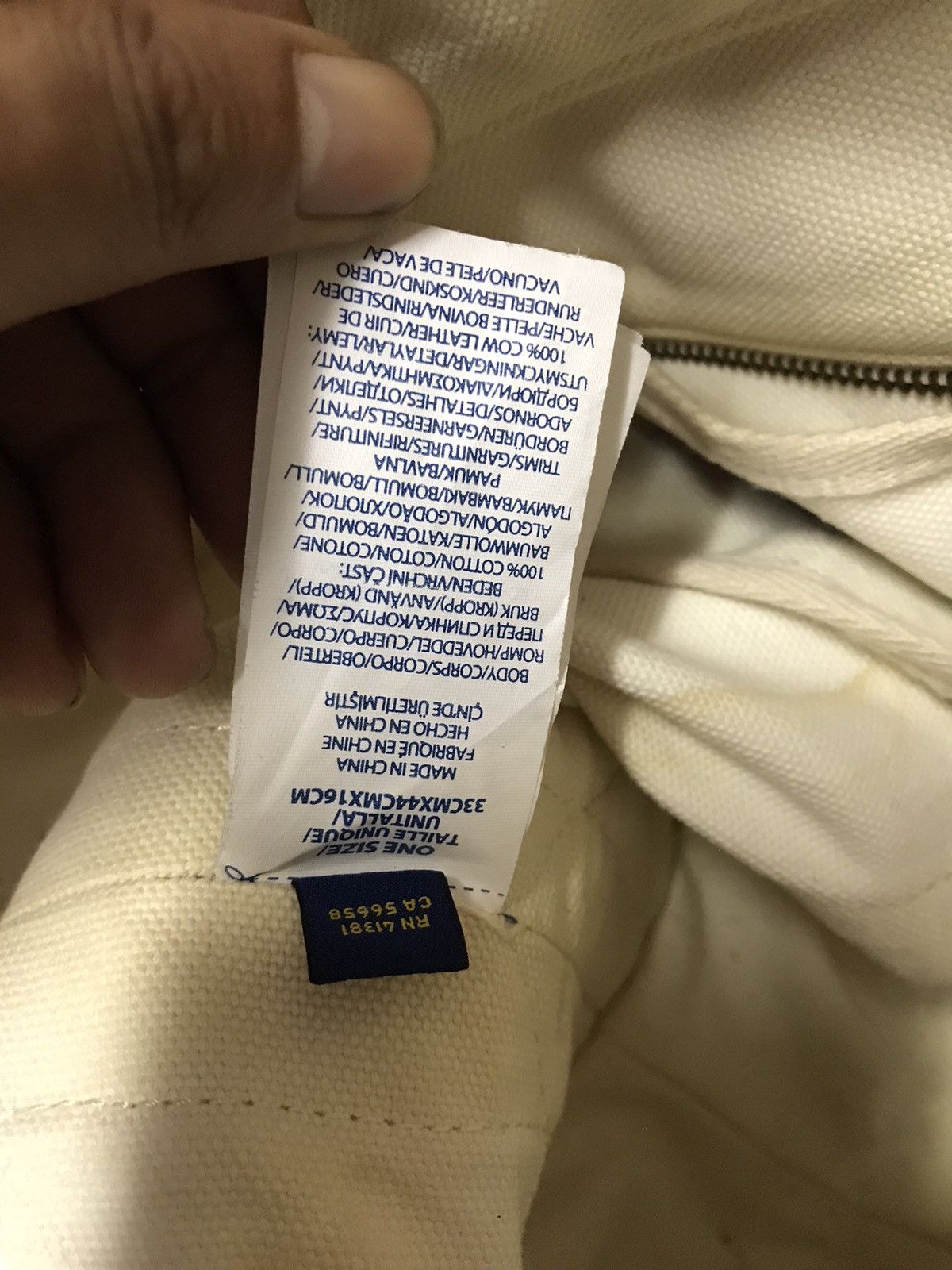 Polo Ralph Lauren Polo Ralph Lauren Bear Tote Shoulder Size ONE SIZE - 5 Thumbnail
