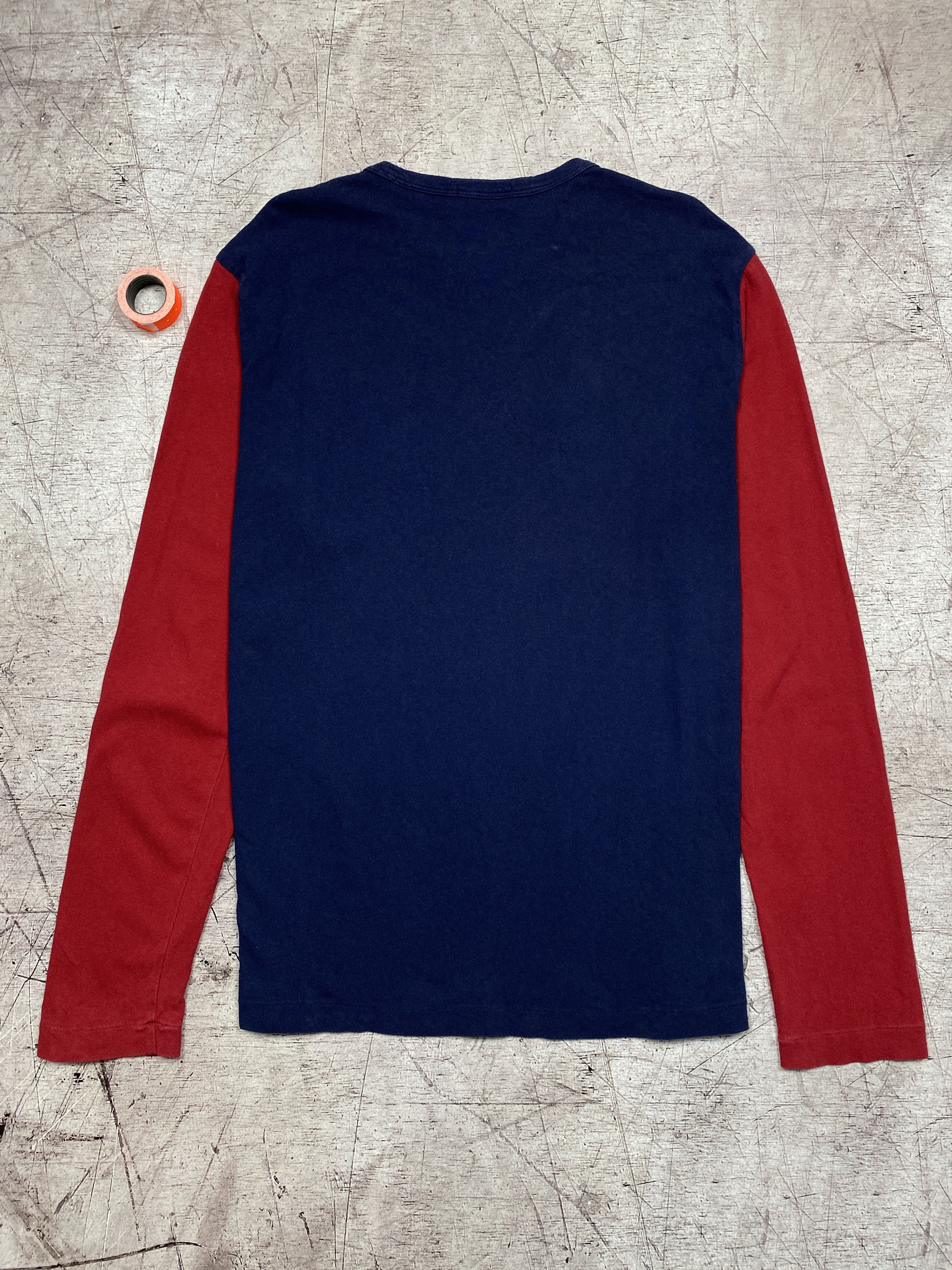 Polo Ralph Lauren × Ralph Lauren Polo Ralph Lauren Vintage Mens Big Logo Long Sleeve T-Shirt Size US L / EU 52-54 / 3 - 8 Thumbnail