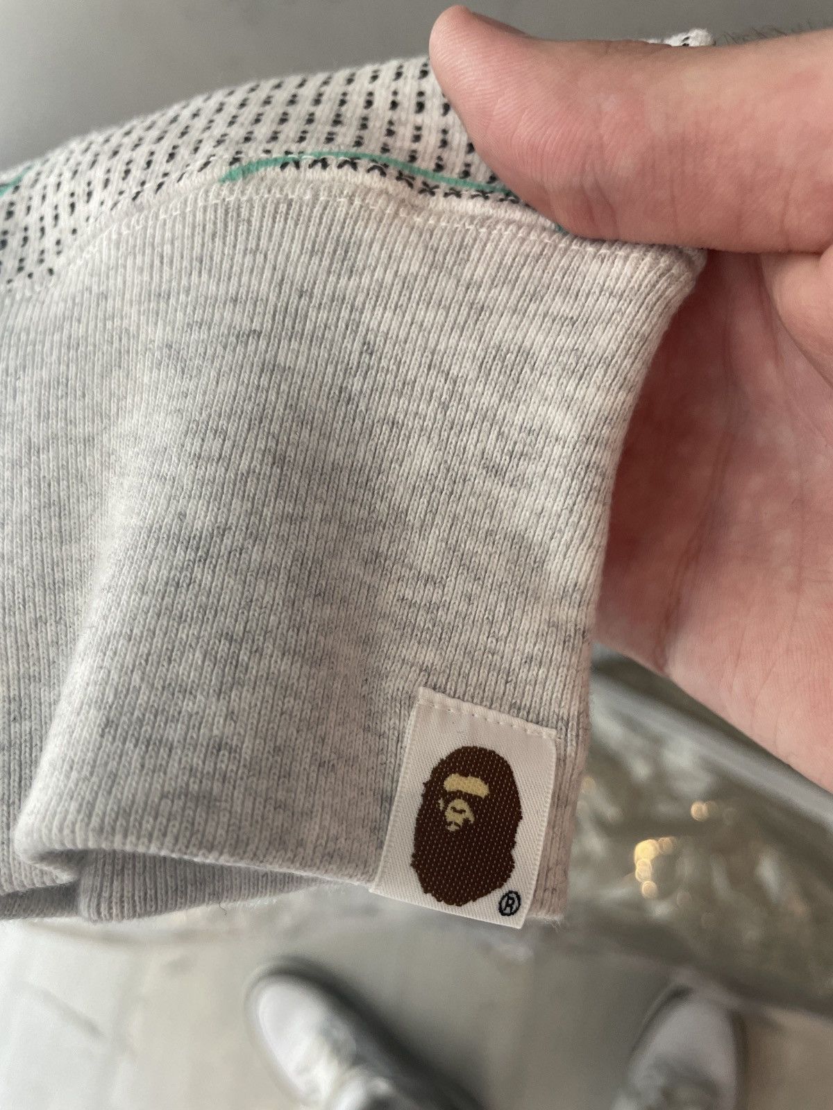 Bape Bape Text Code Camo Shark Full Zip Hoodie Grey M Size US M / EU 48-50 / 2 - 5 Thumbnail