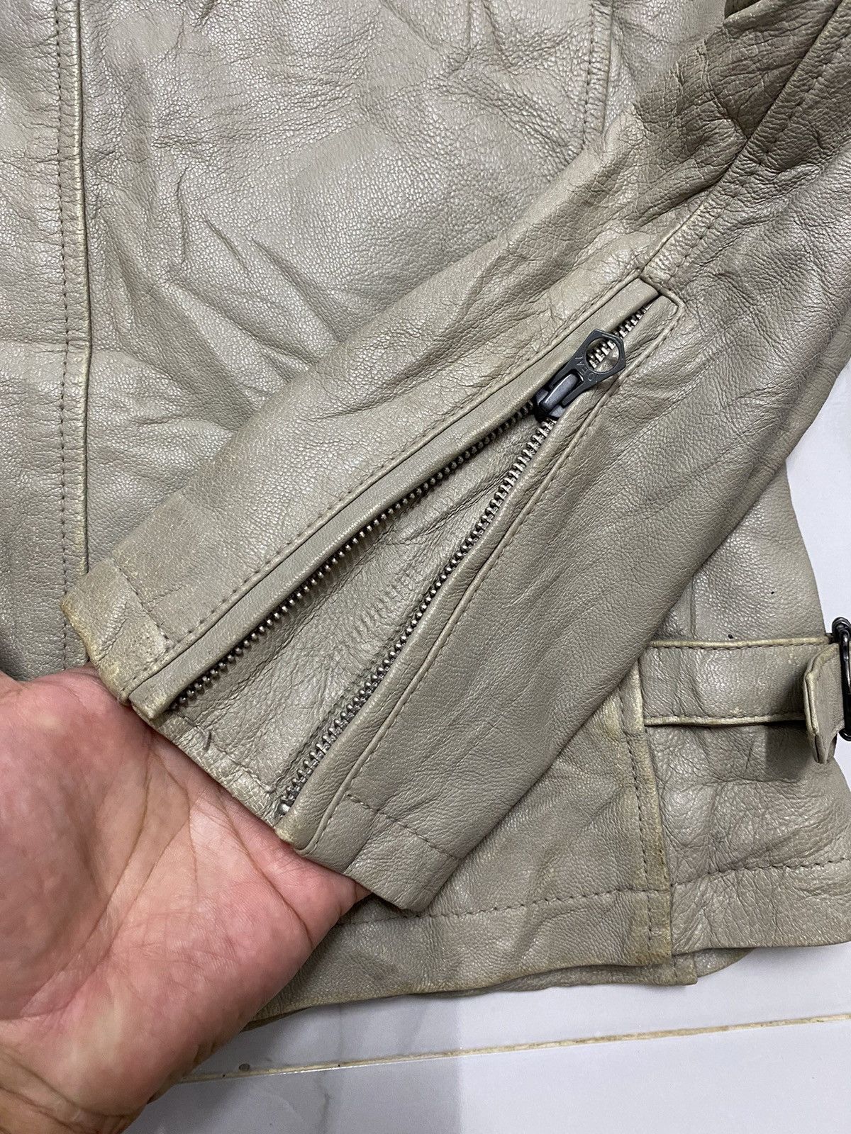 Katharine Hamnett London Katharine Hamnett London Goat Skin / Leather Jacket Size US S / EU 44-46 / 1 - 14 Thumbnail