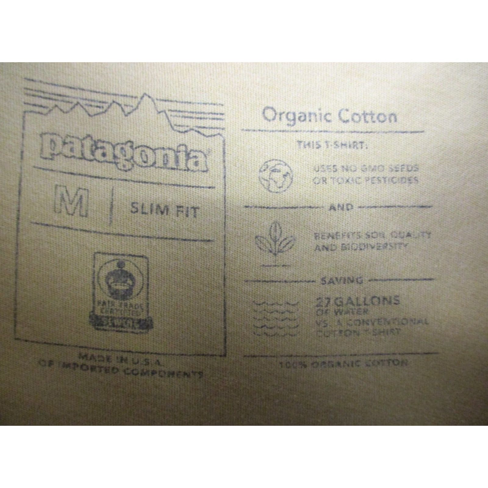 Patagonia Patagonia Shirt Medium Bear Short Sleeve Organic Cotton Size US M / EU 48-50 / 2 - 3 Thumbnail