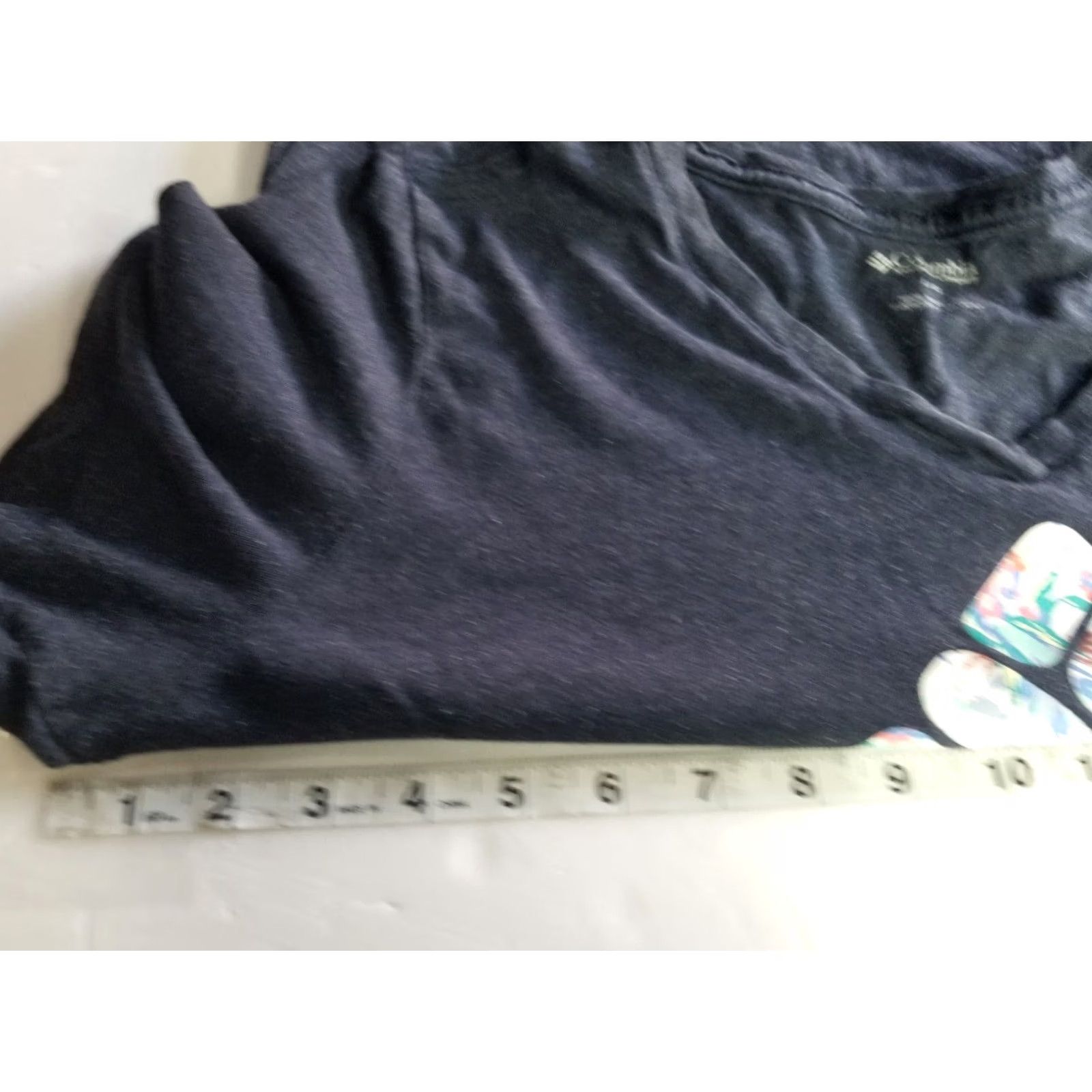 Vintage Columbia T-Shirt Blue Short Sleeve Women L Graphic Shirt Size L / US 10 / IT 46 - 3 Thumbnail