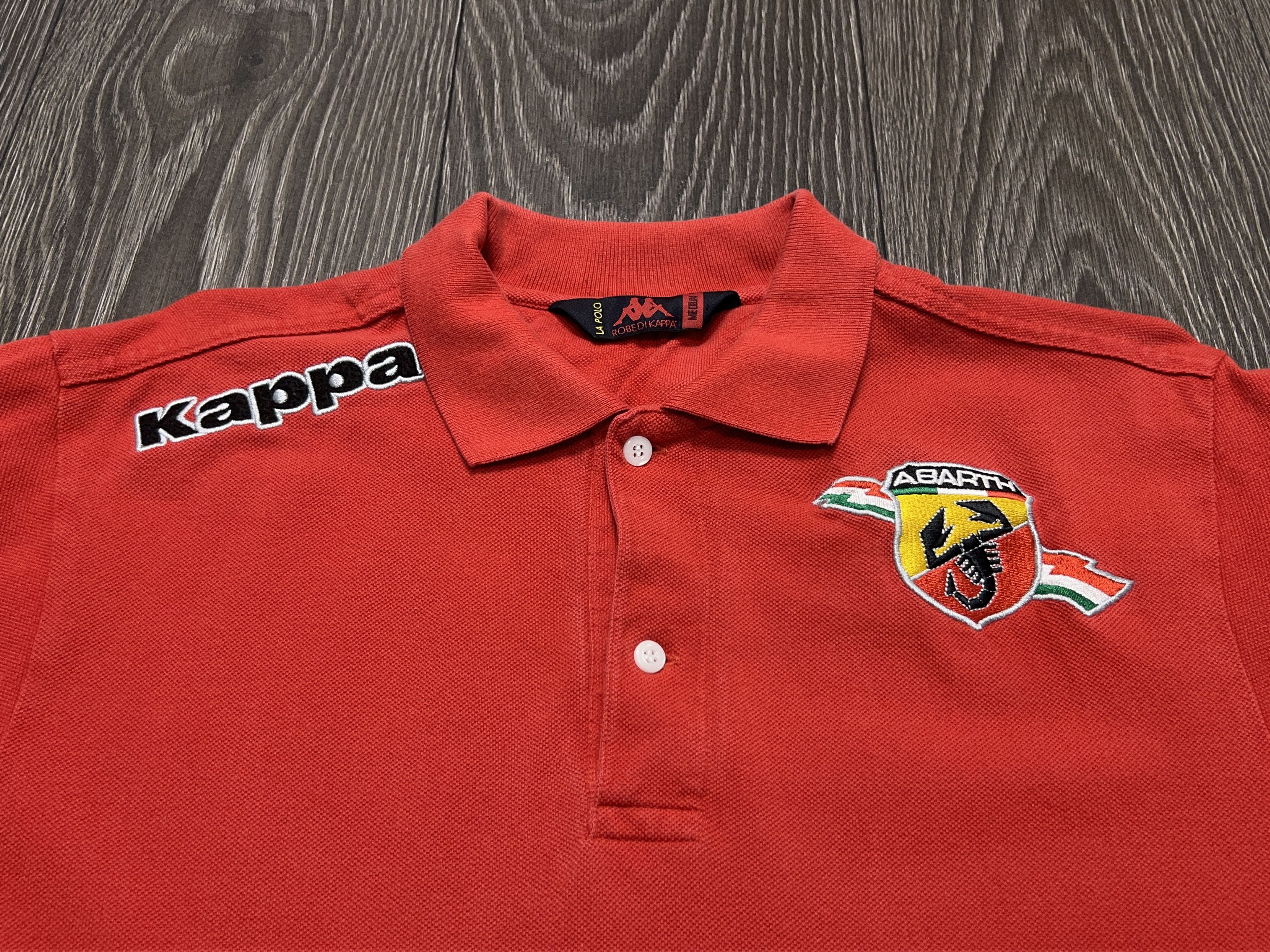 Kappa Abarth Racing Squadra Corse Fiat Polo T Shirt Tee Size M Size US M / EU 48-50 / 2 - 2 Thumbnail