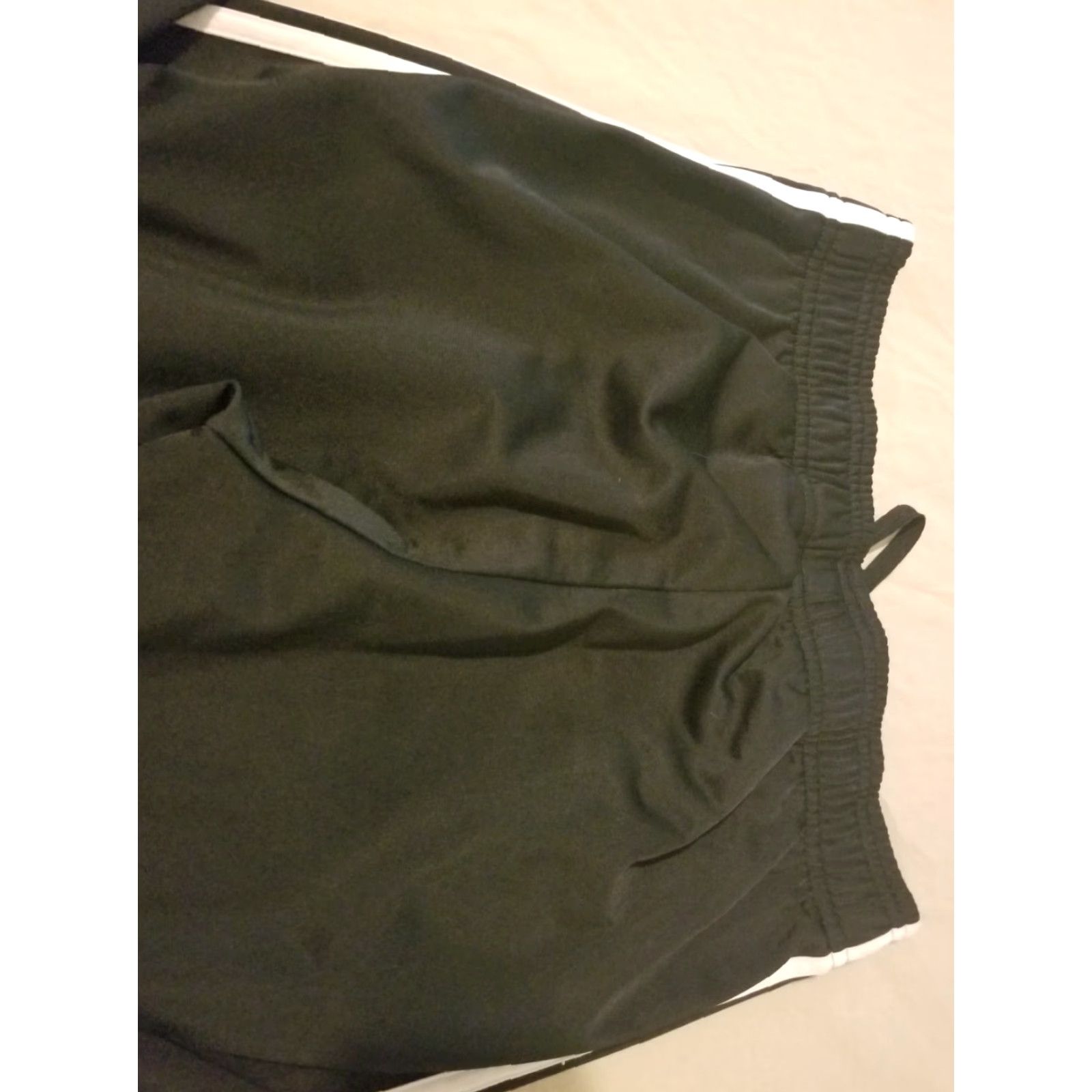 Adidas adidas Pants Mens S Small Black Athletic Gym Workout Jogger Size US 29 - 3 Thumbnail