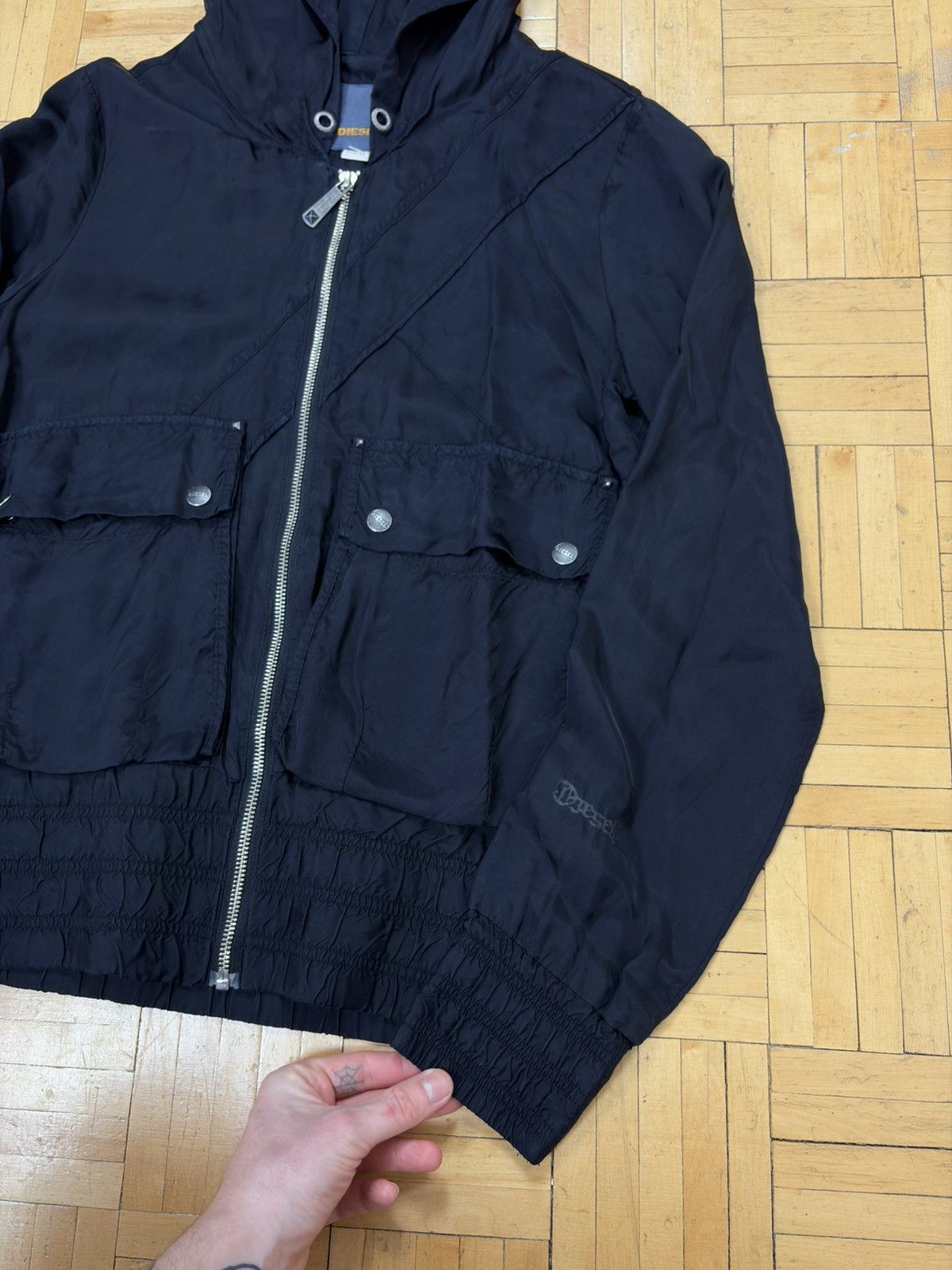 Diesel Diesel viscose Zip Cargo avant garde opium vintage y2k Size US XS / EU 42 / 0 - 7 Thumbnail