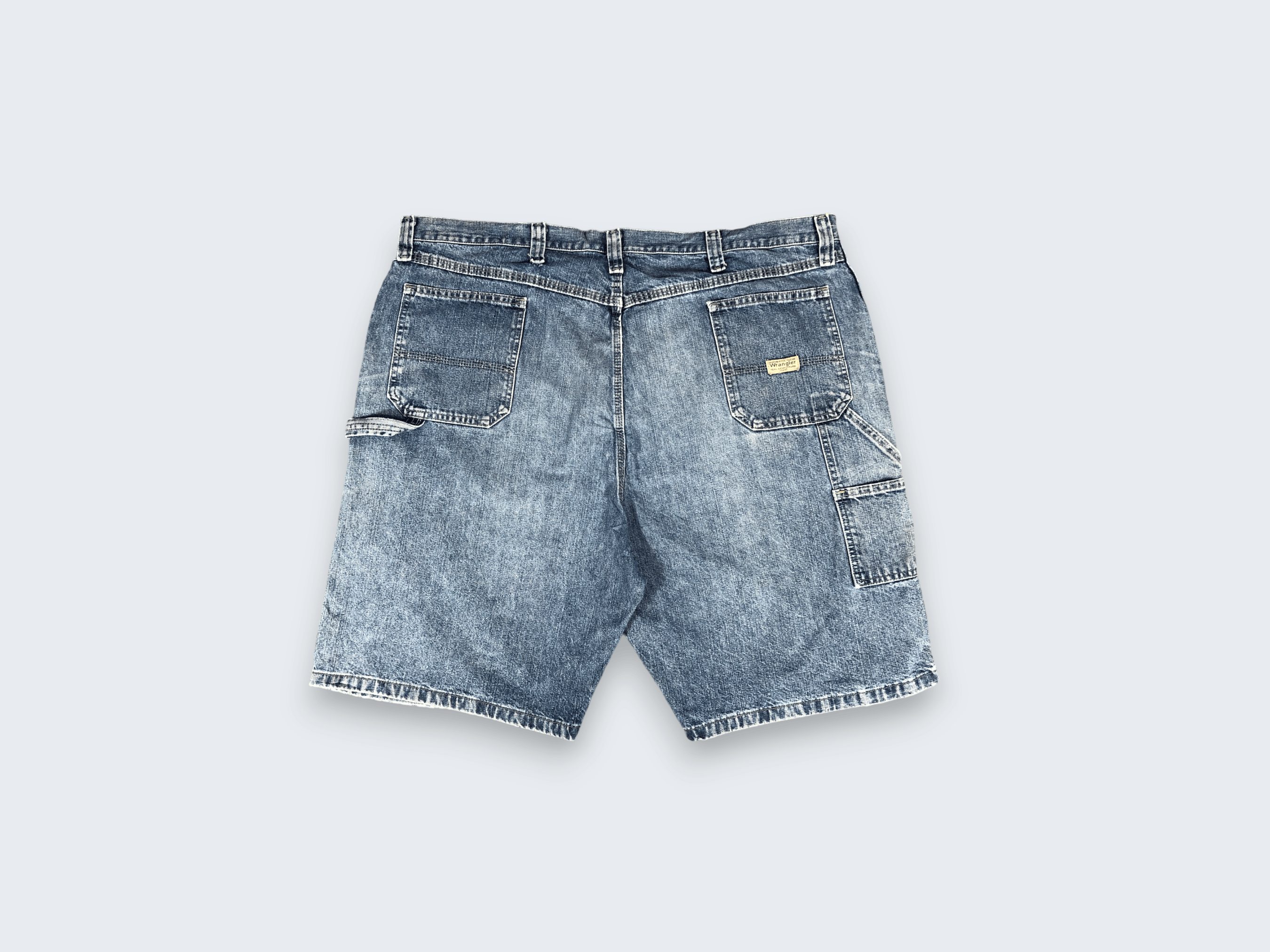 Vintage × Wrangler Vintage Wrangler Carpenter Short Jeans L830 Size US 44 / EU 60 - 2 Thumbnail