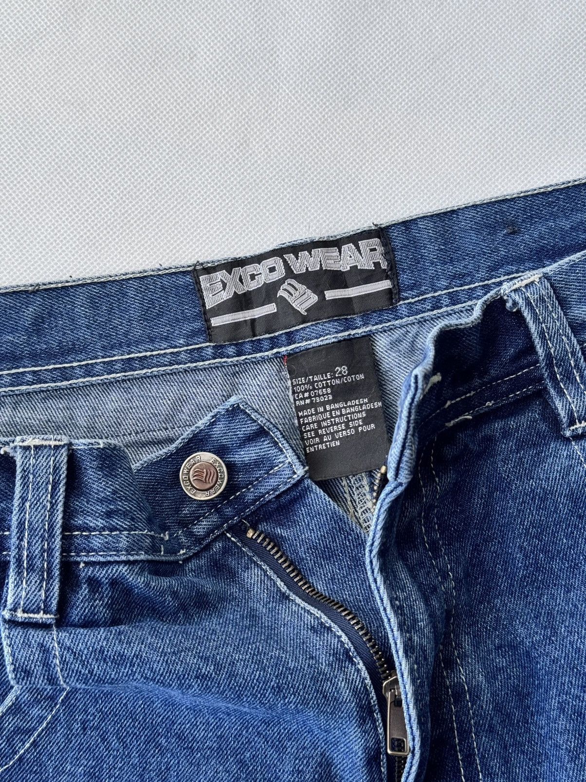 JNCO Crazy vintage 90’s Exco Wear jeans baggy jnco baggy jorts Size US 28 / EU 44 - 13 Thumbnail