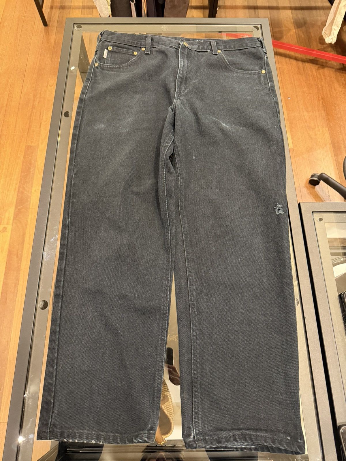 Carhartt Carhartt B161-BLK Relaxed Fit Pants - Black Size US 38 / EU 54 - 3 Thumbnail