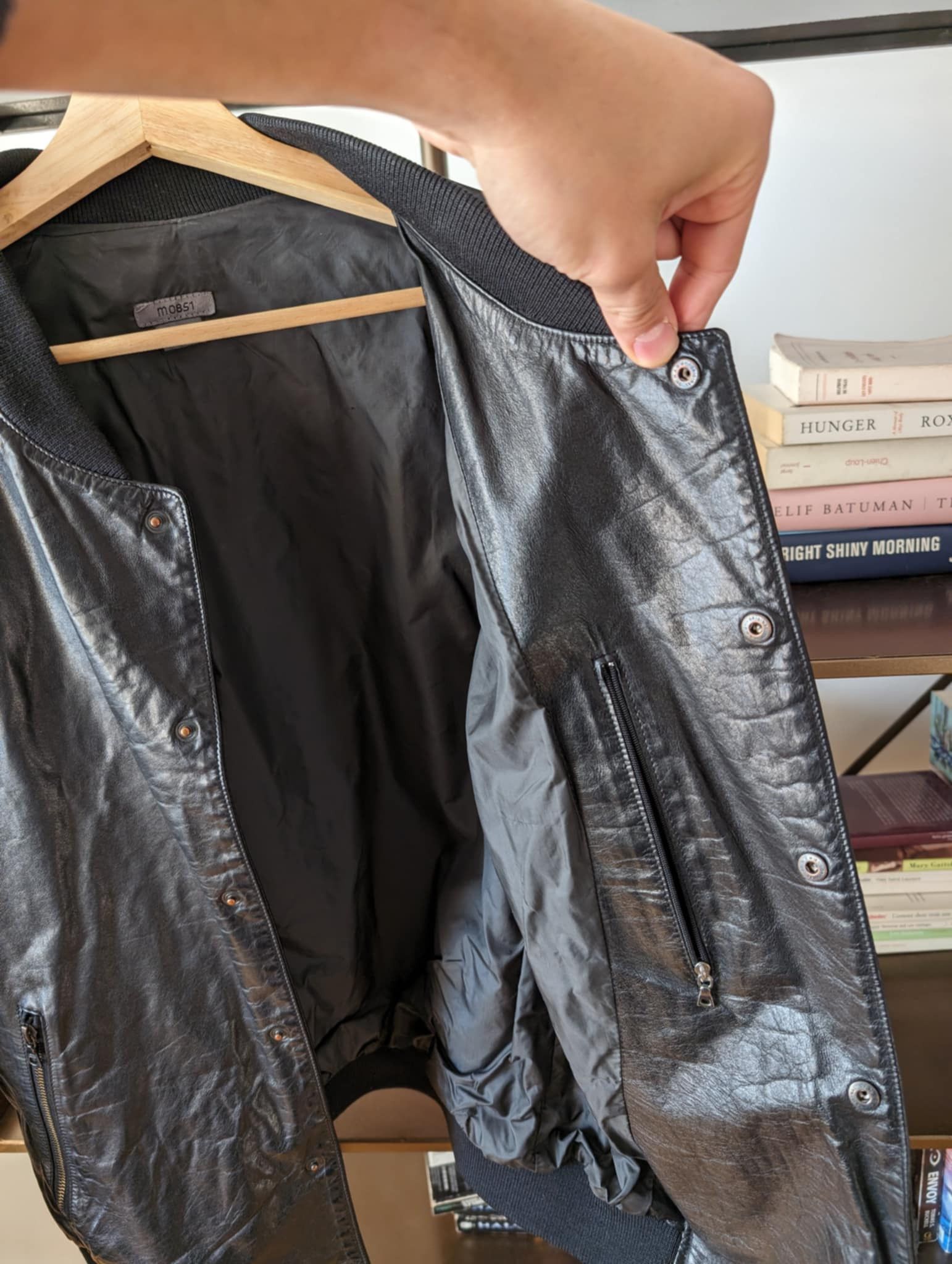 M0851 M0851 Leather varsity bomber Size US L / EU 52-54 / 3 - 4 Thumbnail