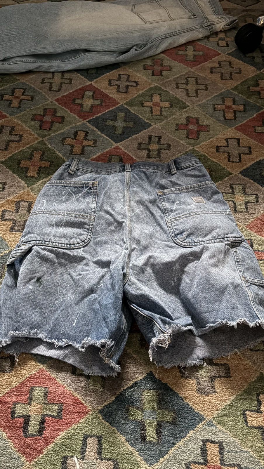 Denim & Supply Ralph Lauren Paint splattered Ralph Lauren jorts Size US 34 / EU 50 - 1 Thumbnail