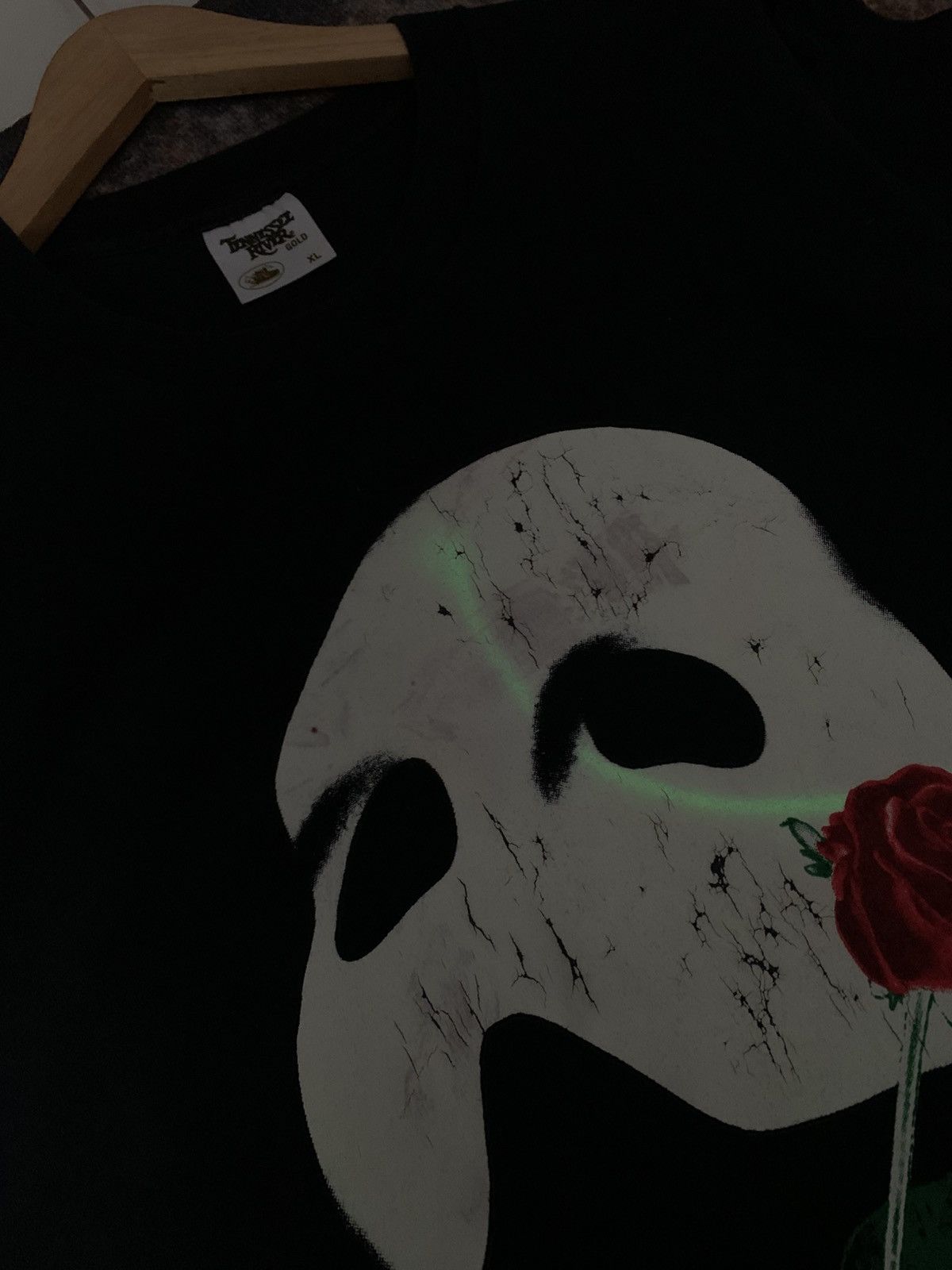 Vintage Vintage 1986 Phantom of the Opera T-Shirt: Glow in the Dark Size US XL / EU 56 / 4 - 4 Thumbnail