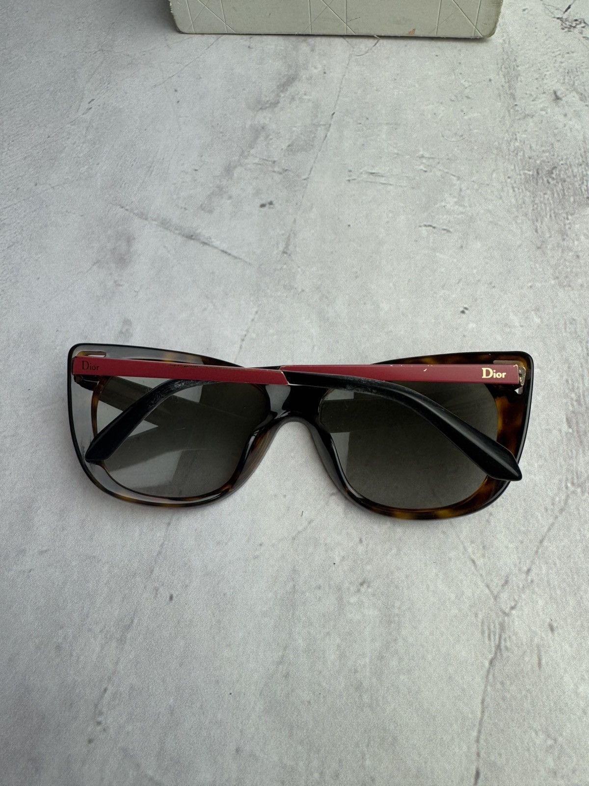 Christian Dior Monsieur × Dior × Vintage Christian Dior Women’s Brown Sunglasses Vintage Size ONE SIZE - 8 Thumbnail