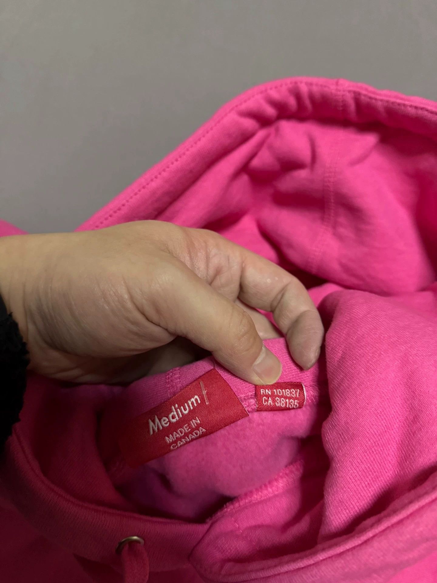Supreme Supreme FW17 Box Logo Hoodie Pink & Pale Lime M/L Size US M / EU 48-50 / 2 - 5 Thumbnail
