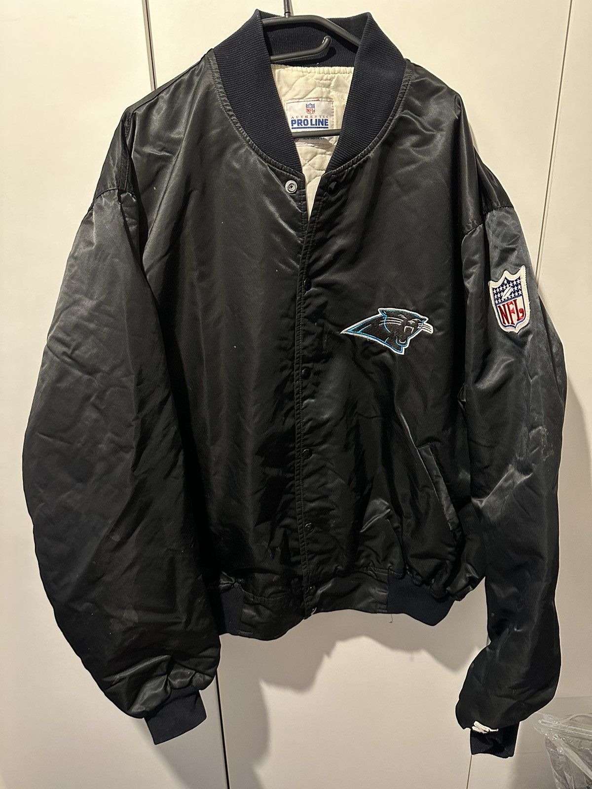 Starter Jacket Carolina Panthers Size XL NBA Vintage Starter