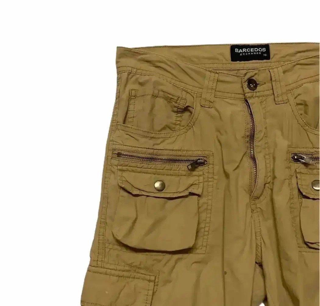 Beauty Beast 💥MULTIPOCKET Japanese Trousers BARCEDOS Utility Ankle Pants Size US 28 / EU 44 - 4 Thumbnail