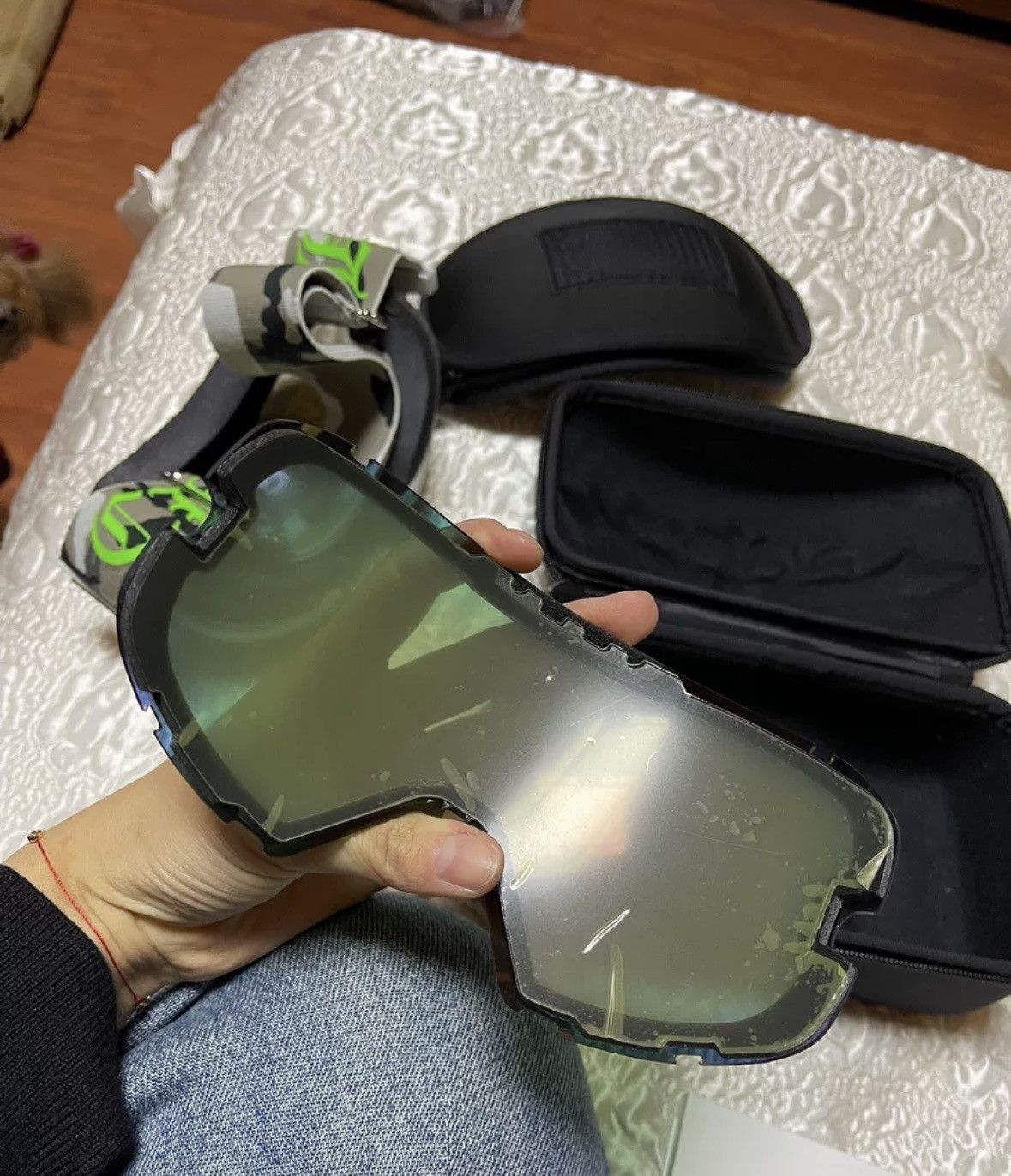 Chrome Hearts Chrome hearts snow glasses Size ONE SIZE - 4 Thumbnail