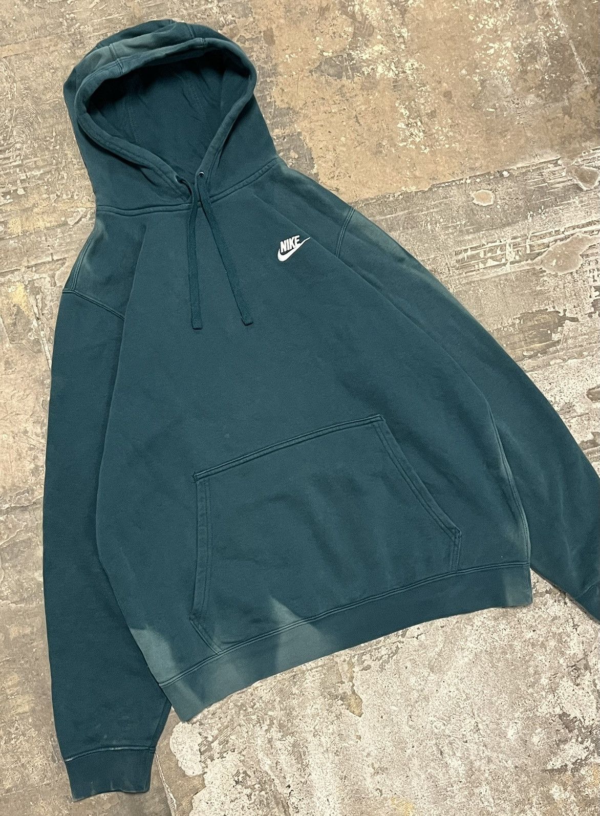Nike hoodie aqua blue hotsell