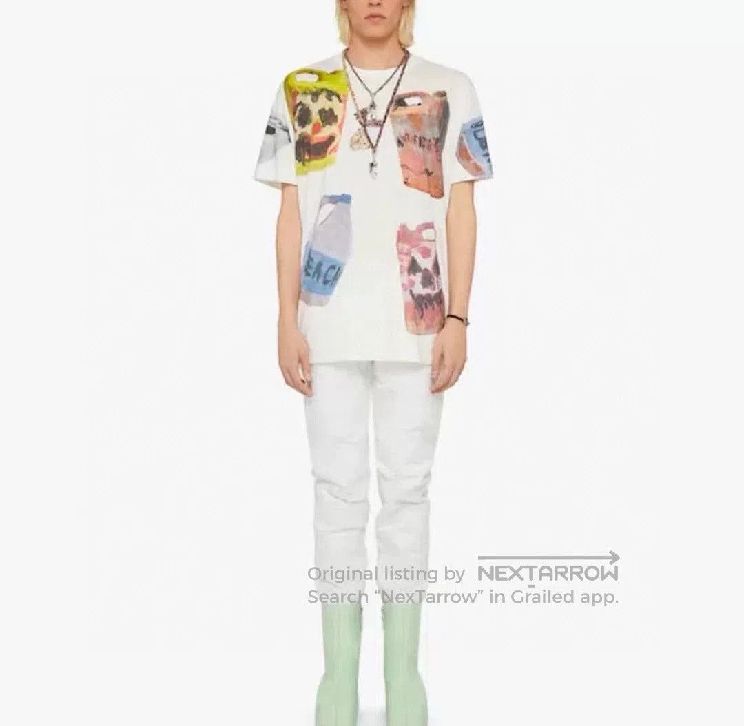 Givenchy Givenchy x Josh Smith SS22 Cartoon Print T-shirt. Size US XXS / EU 40 - 8 Thumbnail