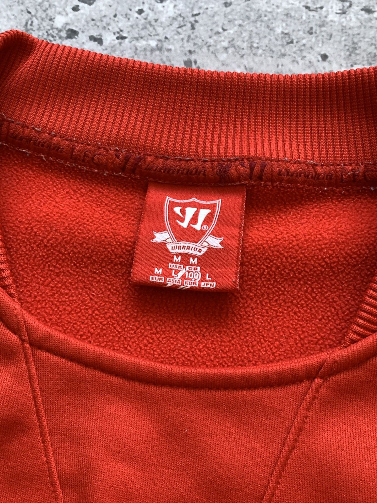 Warrior 🔥LIVERPOOL 2012/13 TRACK TOP SWEATSHIRT WARRIOR SOCCER Size US M / EU 48-50 / 2 - 12 Thumbnail