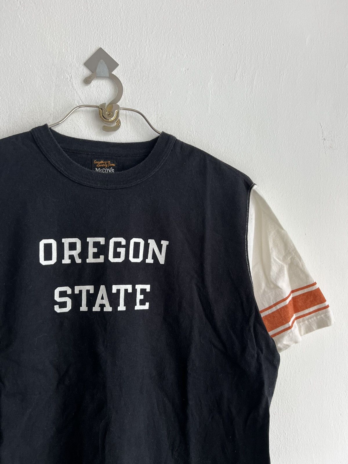 The Real McCoy's The Real McCoys 1960s "Oregon Stated" Heavy Cotton Boxy Tees Size US M / EU 48-50 / 2 - 3 Thumbnail