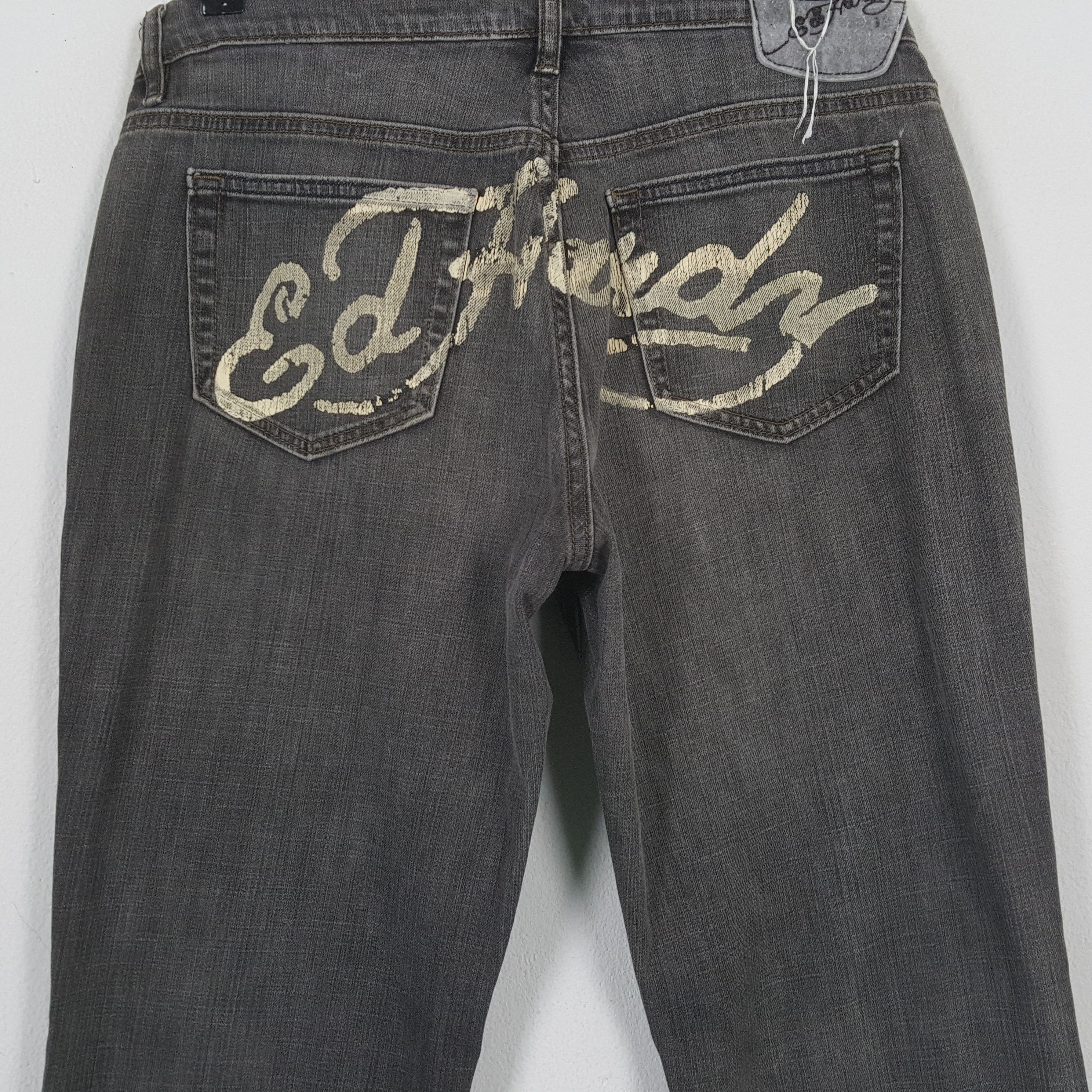 Ed Hardy × Vintage ED HARDEY Fashion Brand Jeans C280N22 Size 34" / US 12 / IT 48 - 2 Thumbnail