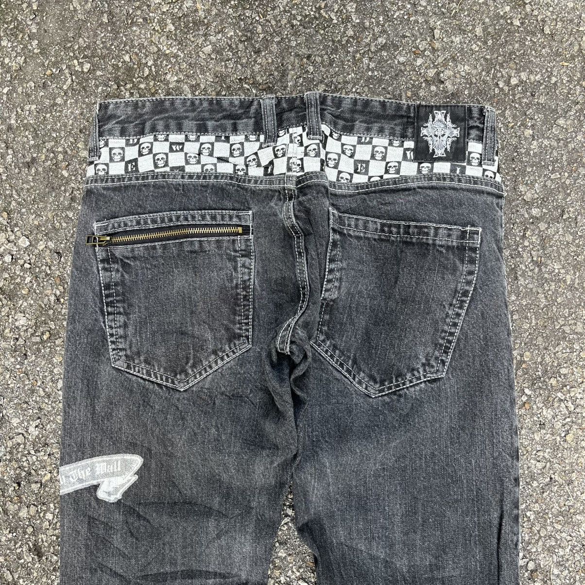 Hysteric Glamour Skulls Wild Life Denim Low Rise Jeans Size US 32 / EU 48 - 11 Thumbnail