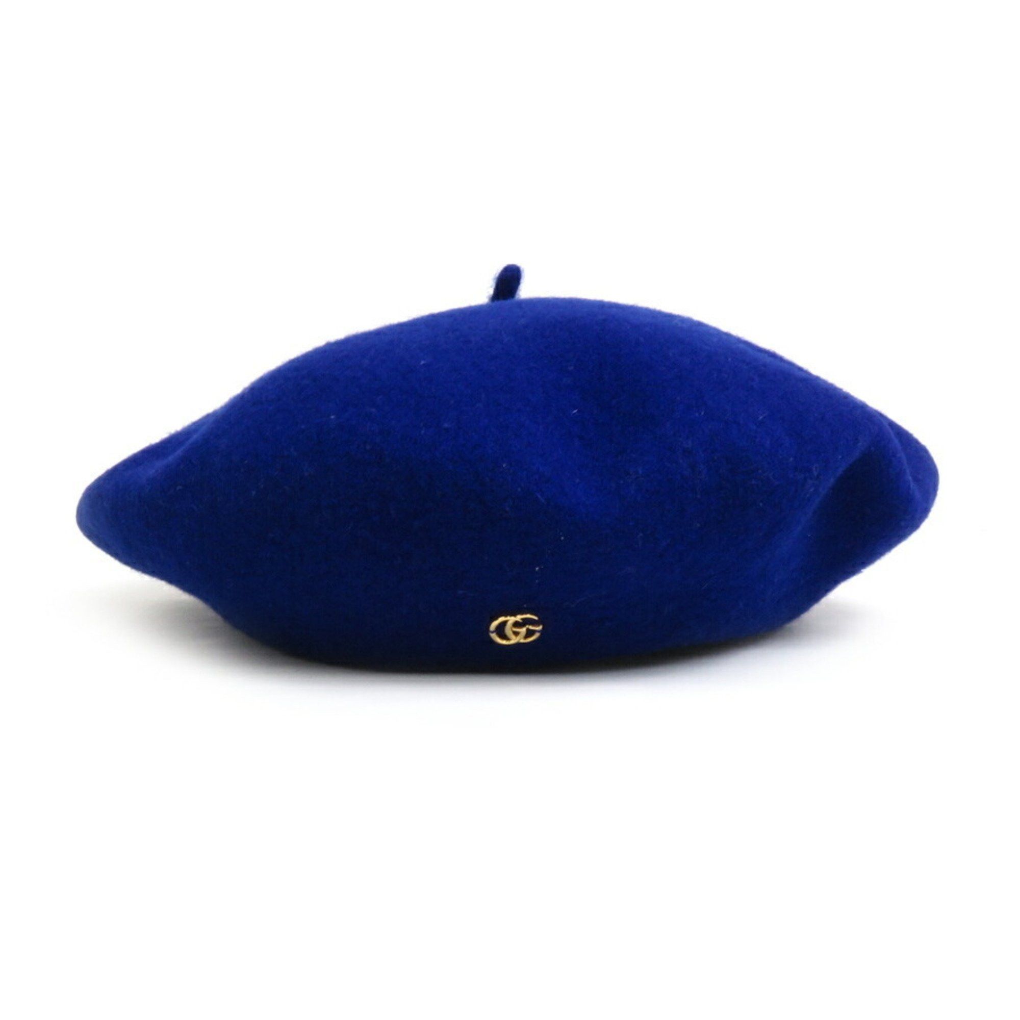 image of Gucci Beret Wool Blue Ladies, Women's