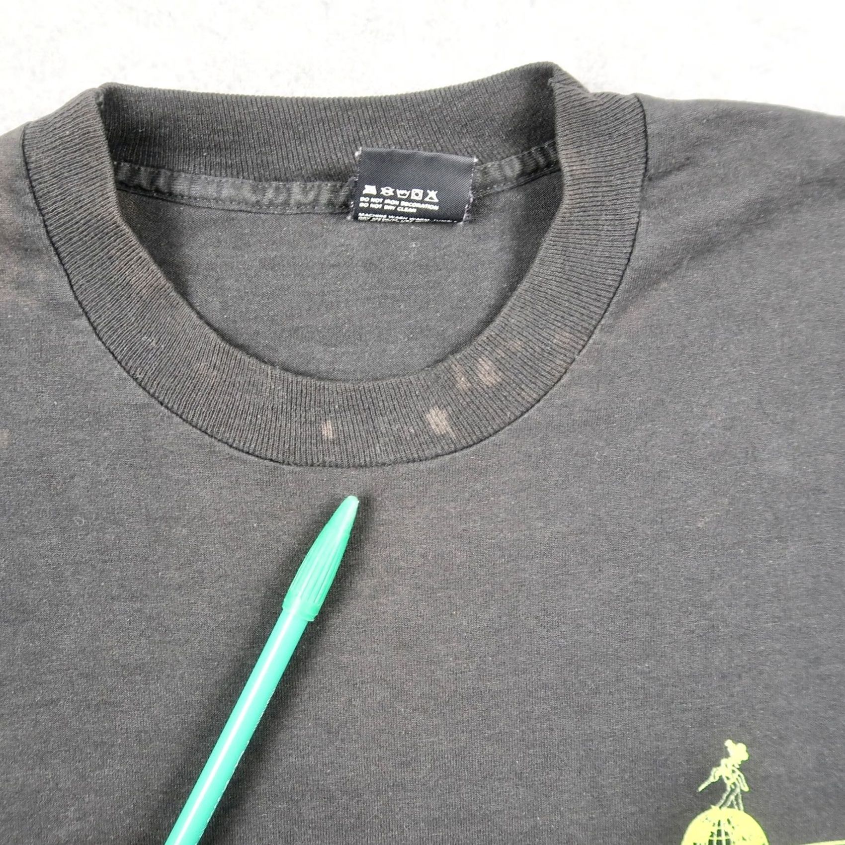 Vintage VINTAGE Clairmont Camera Shirt Mens XL Black Long Sleeve 90s USA Size US XL / EU 56 / 4 - 4 Thumbnail