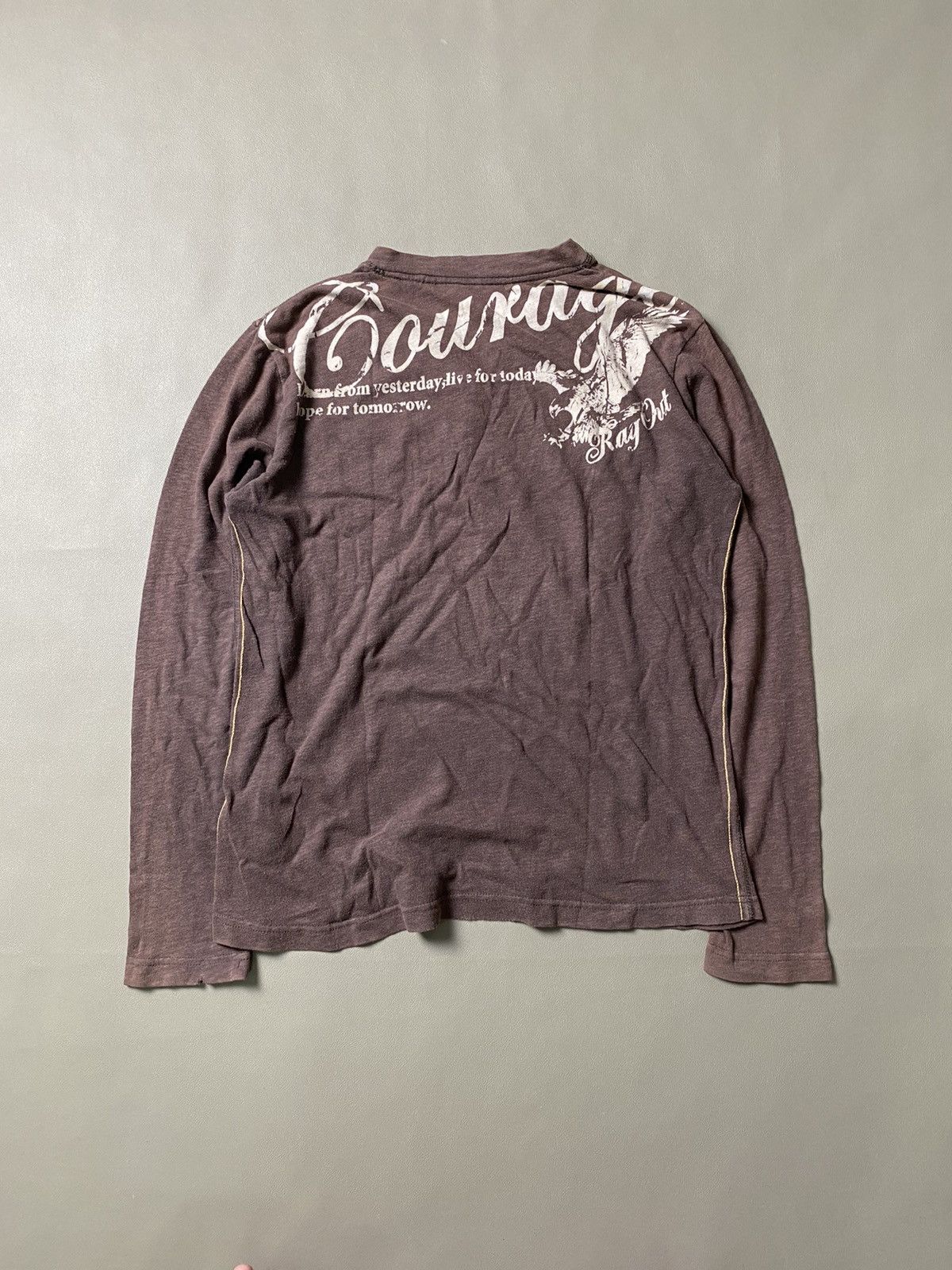Beauty Beast × Hysteric Glamour × Japanese Brand Rag Out Poem Patch Lonsgleeve Size US L / EU 52-54 / 3 - 2 Thumbnail