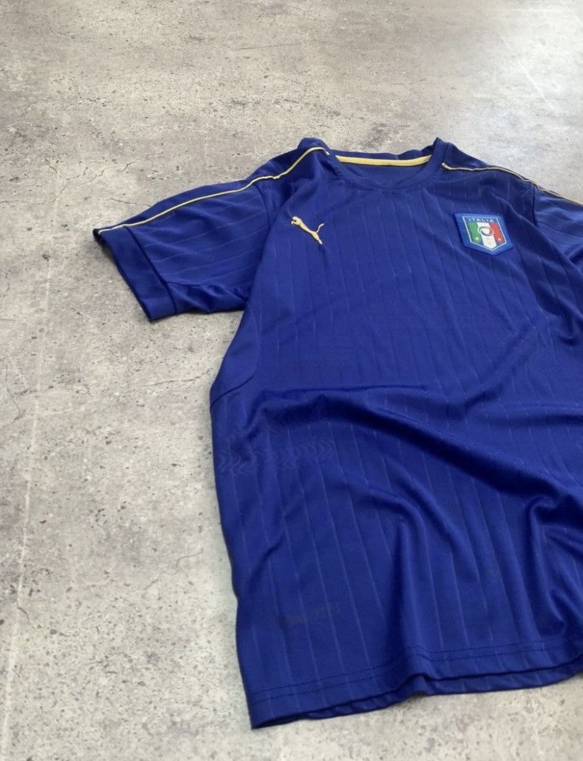 Puma Puma Itallia Home Football Soccer Jersey Size US M / EU 48-50 / 2 - 5 Thumbnail