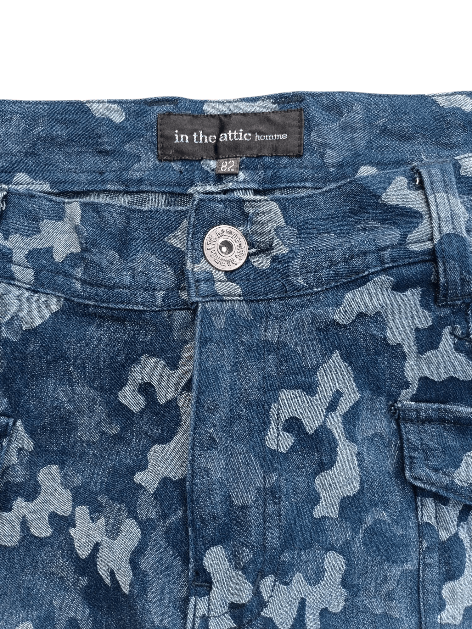 In The Attic × Japanese Brand RARE Japanese Brand In The Attic Camo Multi Pocket Pant E223 Size US 33 - 8 Thumbnail
