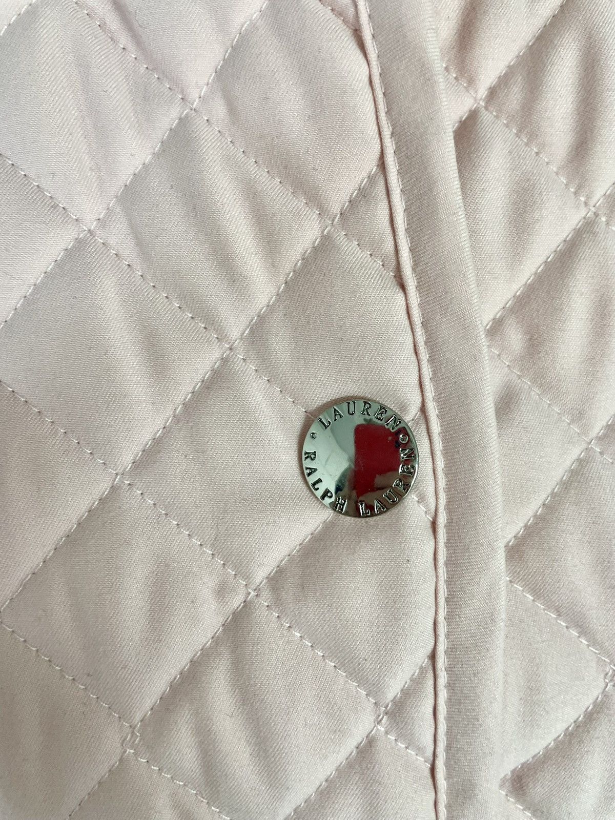 Lauren Ralph Lauren Ralph Lauren Quilted Jacket Pink Snap Buttons Small Coat Size S / US 4 / IT 40 - 2 Thumbnail