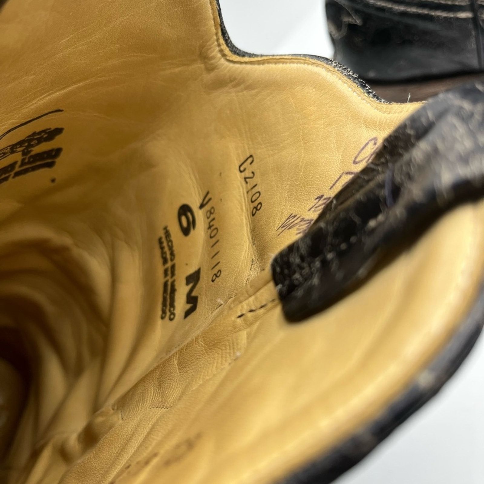 Other Lizard overlay Leather Cowgirl Boots Size US 6 / IT 36 - 13 Thumbnail
