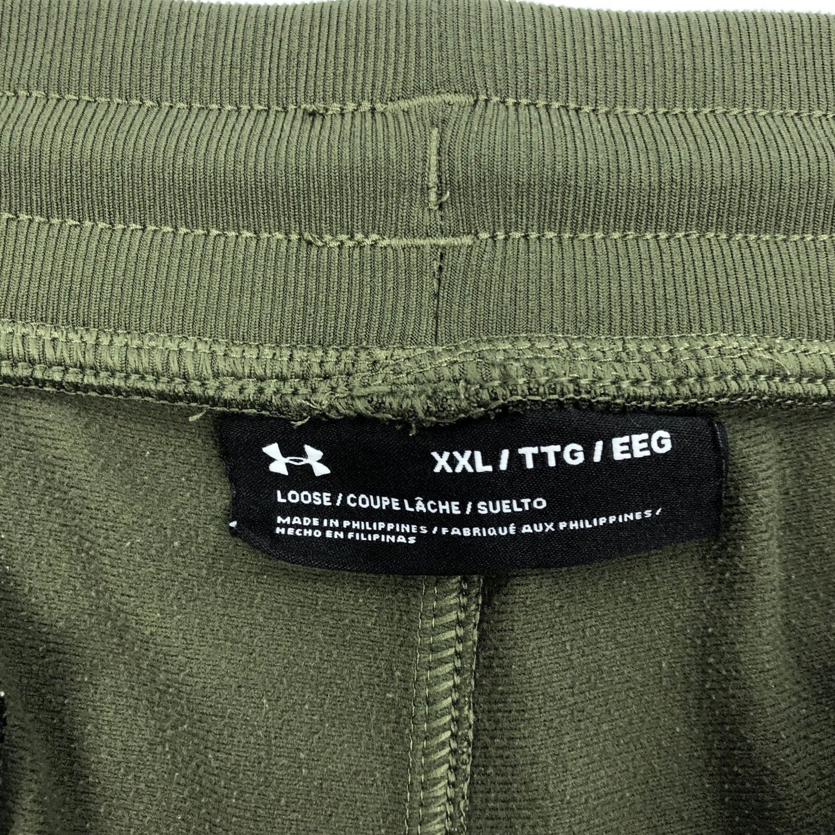 Under Armour Under Armour Men 2XL Loose Fit Green Activewear Jogger Pants Sportstyle Size US 39 - 3 Thumbnail