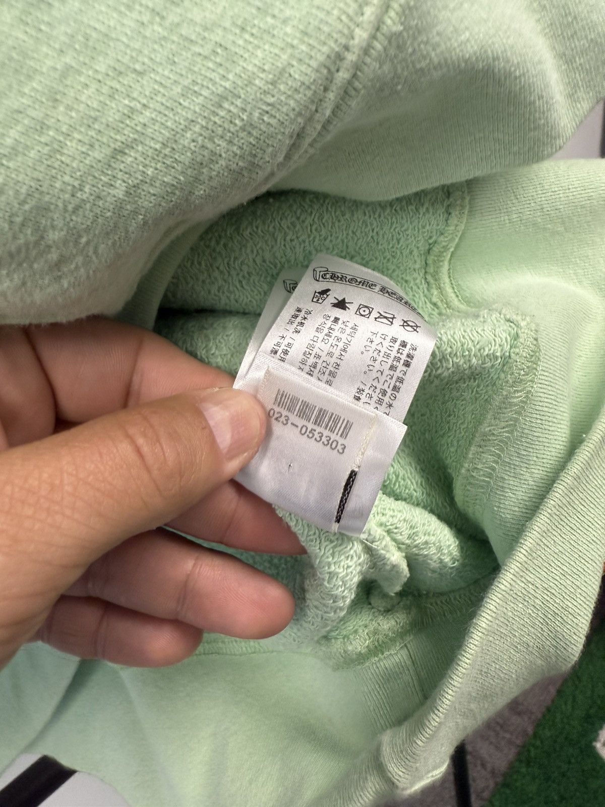 Chrome Hearts Chrome Hearts x Matty Boy "Lust" Mint Green Hoodie - XL Size US XL / EU 56 / 4 - 15 Thumbnail