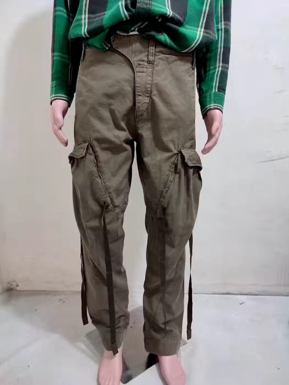 Marithe + Francois Girbaud MFG Marithe Francois Girbaud Tactical Cargo Bondage Pants Size US 32 / EU 48 - 1 Thumbnail