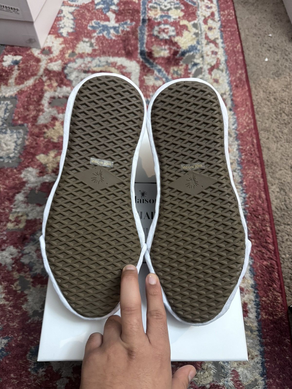 Maison MIHARA YASUHIRO Maison Mihara Yasuhiro Hank OG Sole Canvas Low - Size 7 Size US 6.5 / EU 39-40 - 5 Thumbnail