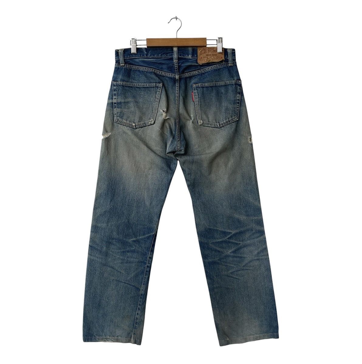 Iron Heart Trashed Hollywood Ranch Market x Iron Heart Selvedge Denim Size US 32 / EU 48 - 2 Thumbnail