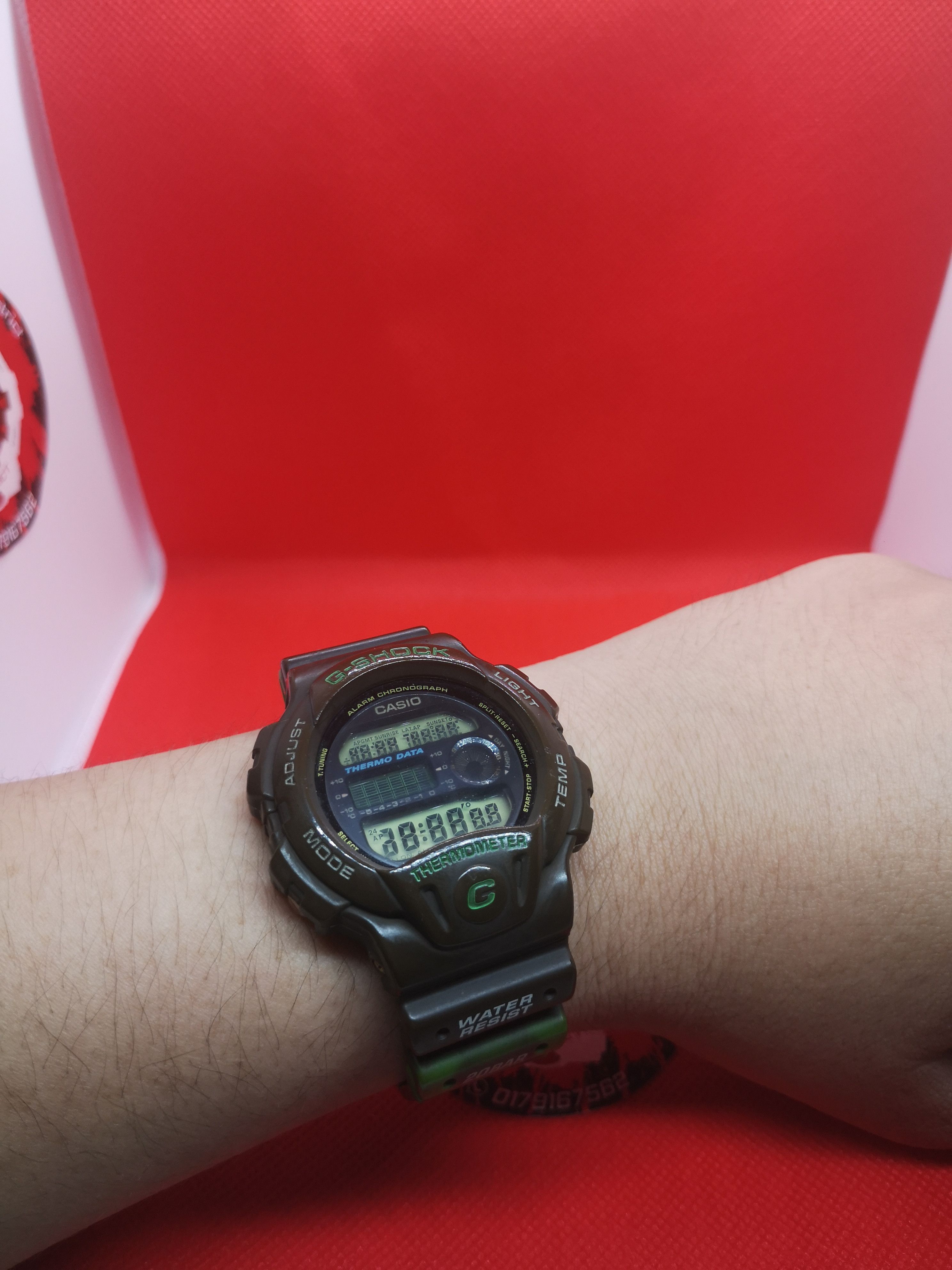 G Shock Vintage G-Shock DW-6100D-1 Size ONE SIZE - 8 Thumbnail